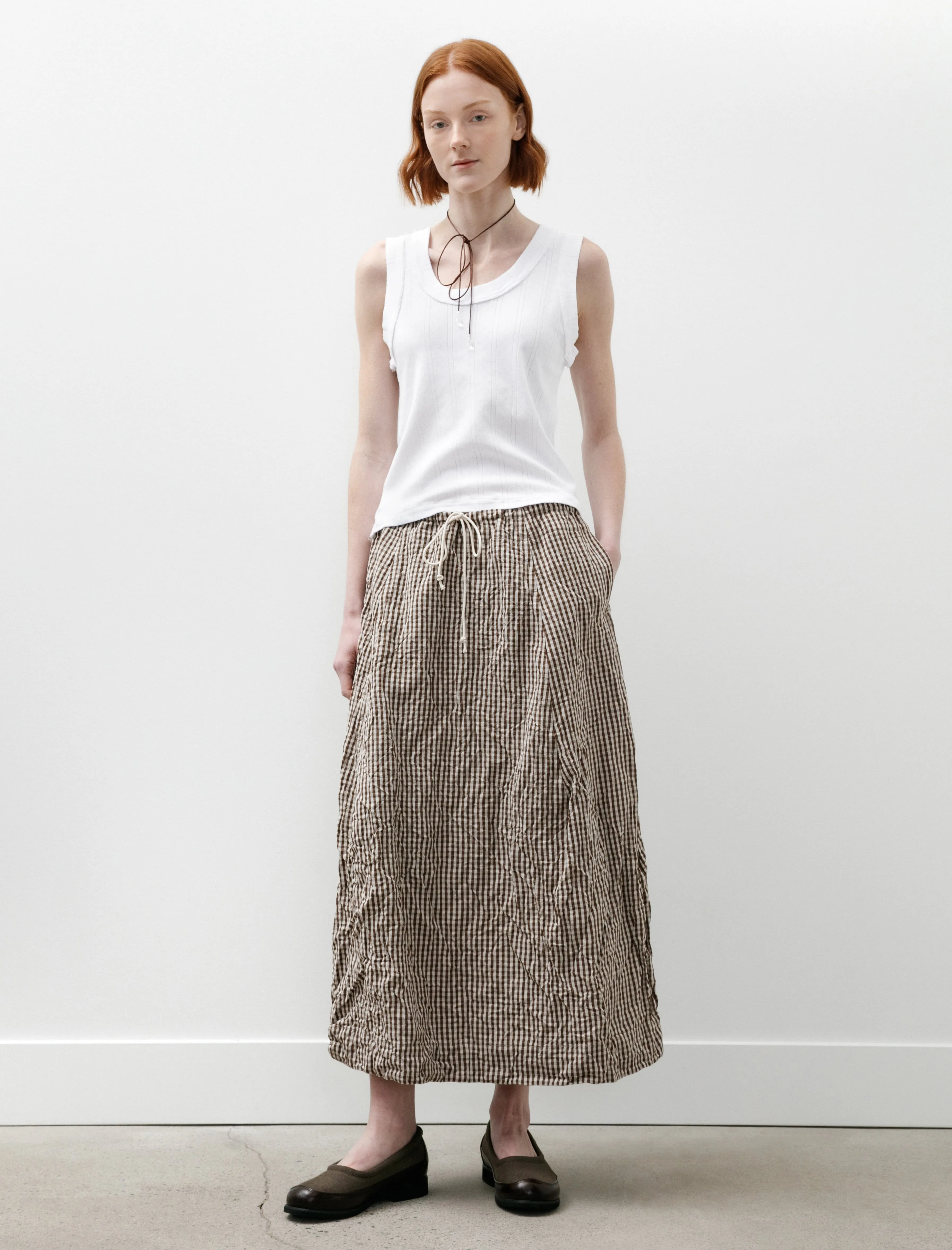 Inmo Skirt Brown Mini Kelsch sold by SHOP NEIGHBOR