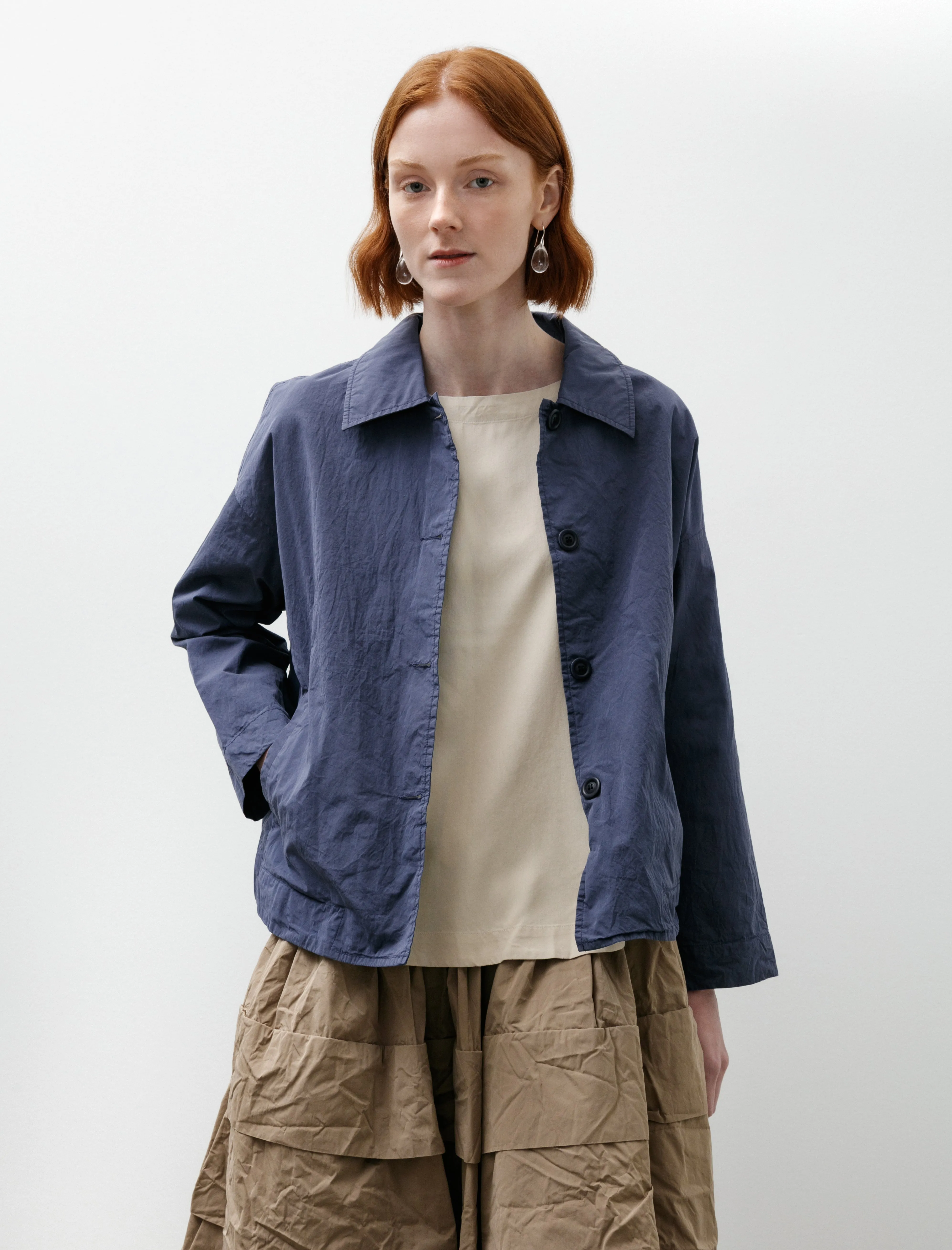 Juliette Jacket Taffcot Blue sold by SHOP NEIGHBOR