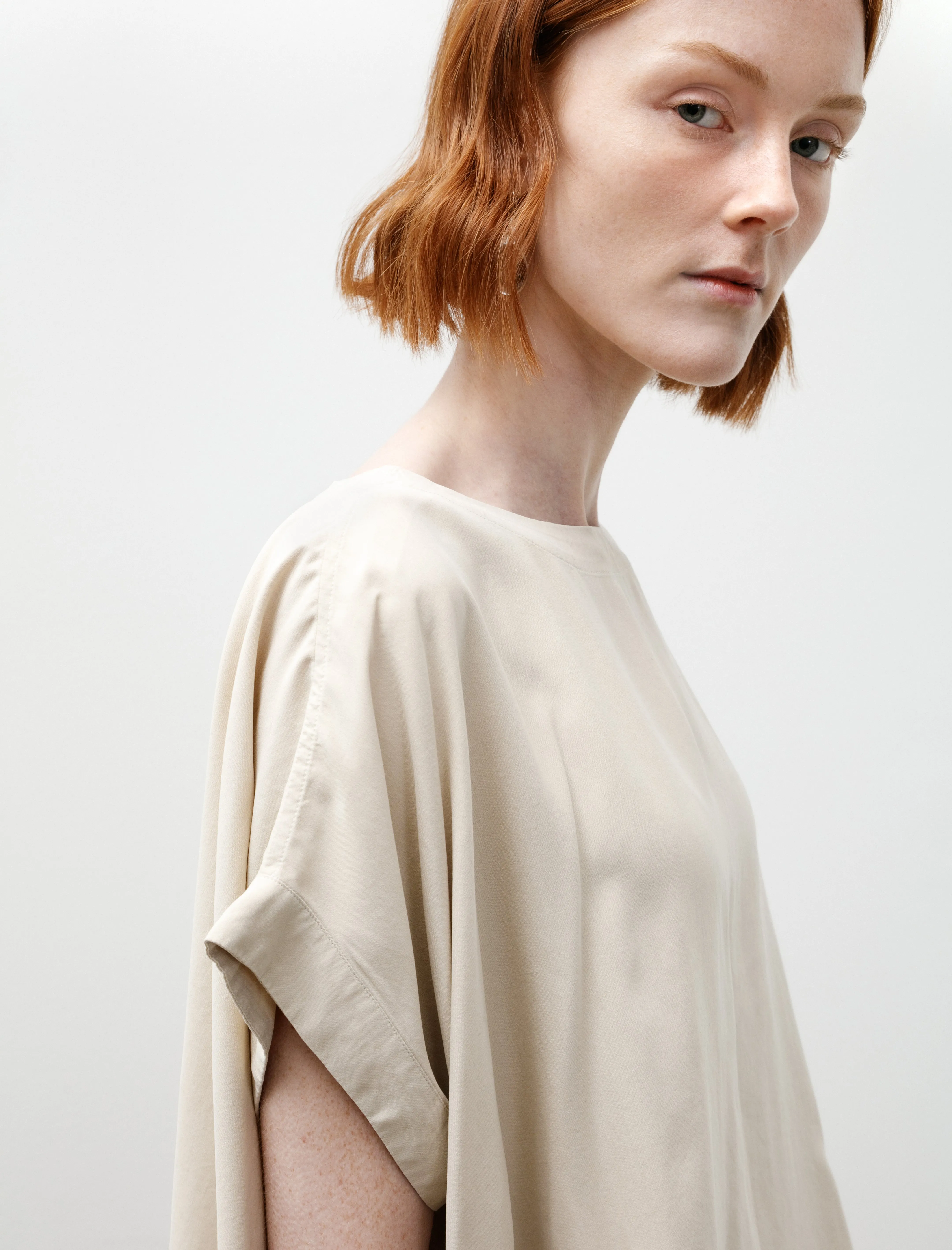 Francesca Top Spun Silk Beige sold by SHOP NEIGHBOR product image thumbnail 2