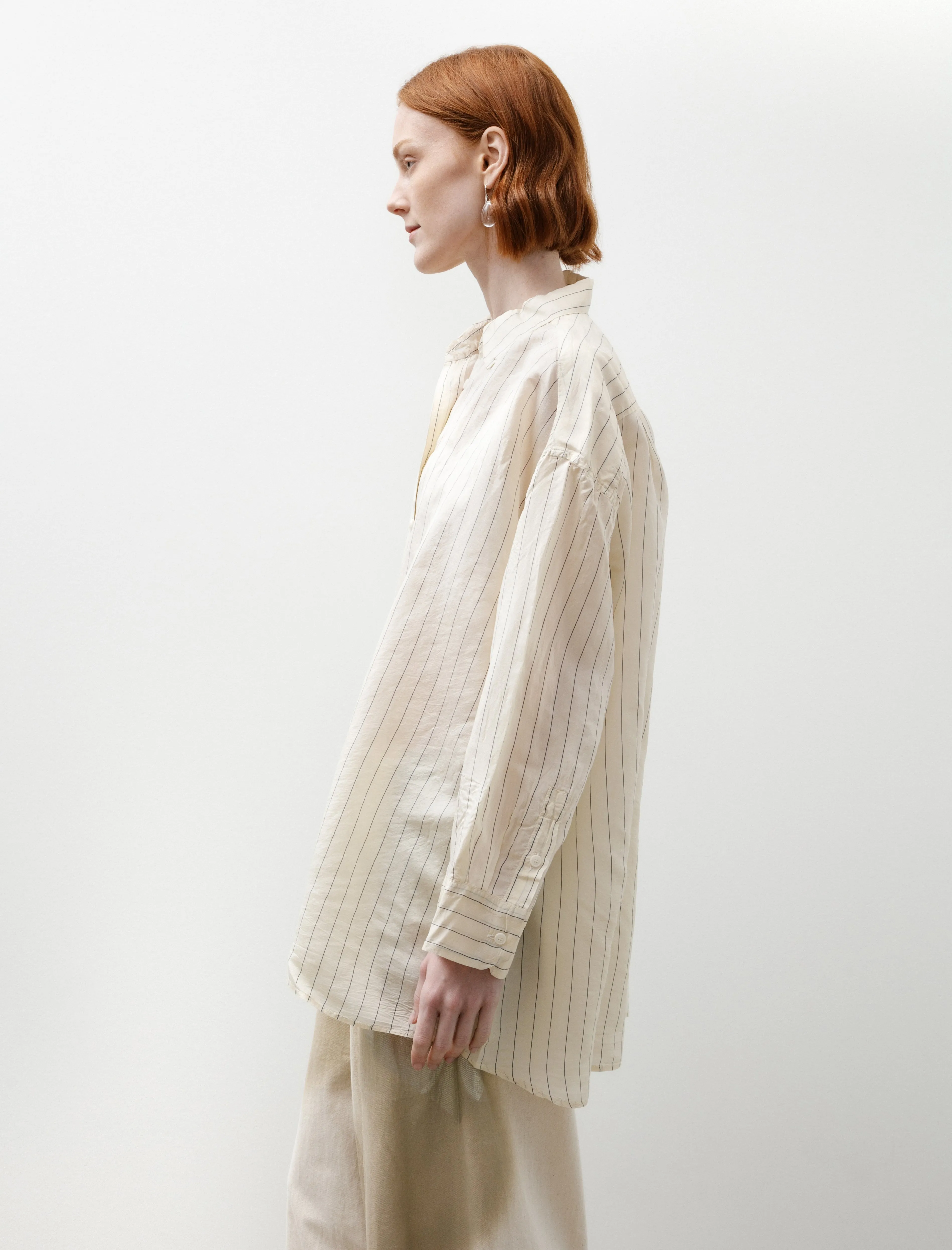 Hamnet Shirt Taffeta Silk Stripe sold by SHOP NEIGHBOR product image thumbnail 2