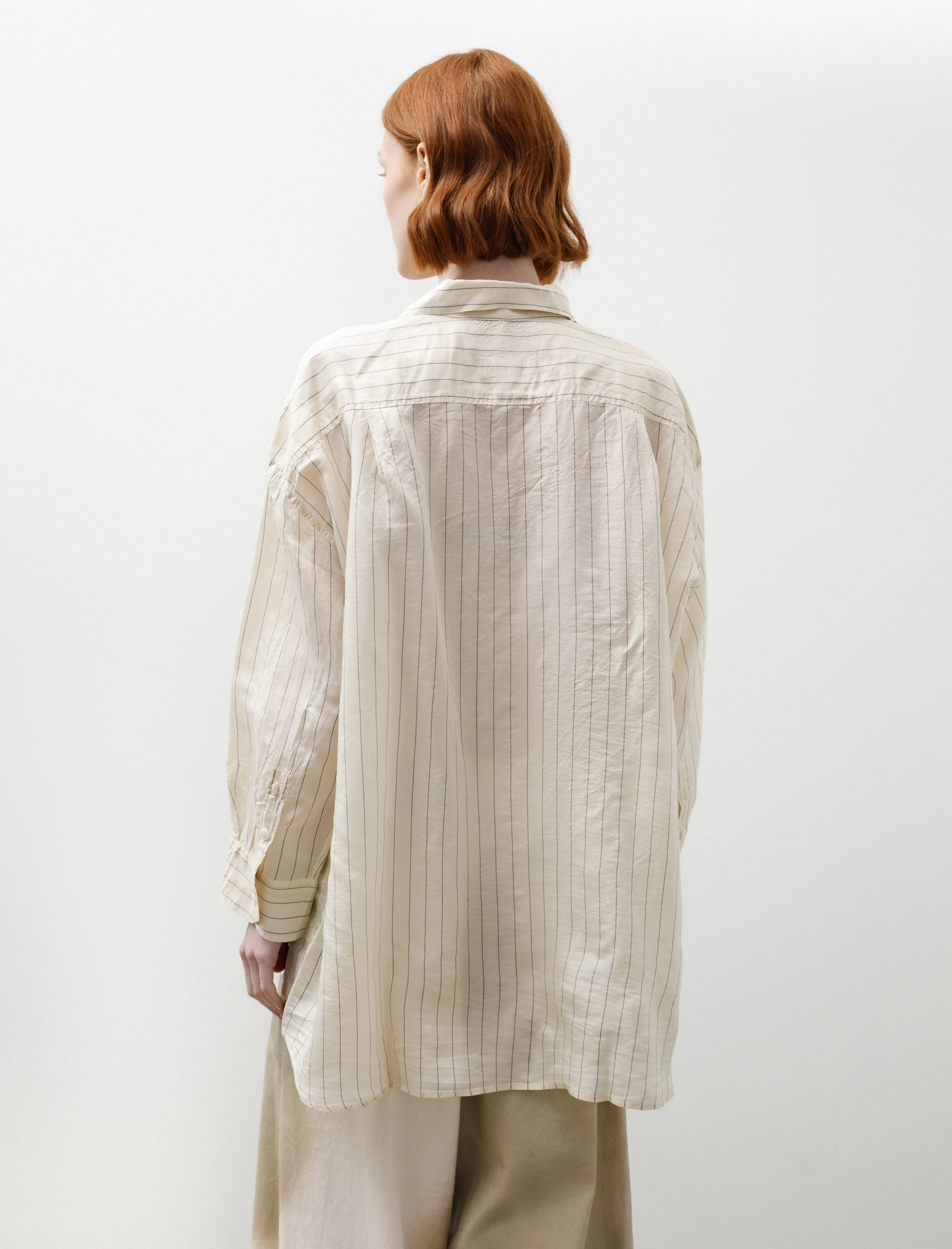 Hamnet Shirt Taffeta Silk Stripe sold by SHOP NEIGHBOR product image thumbnail 3