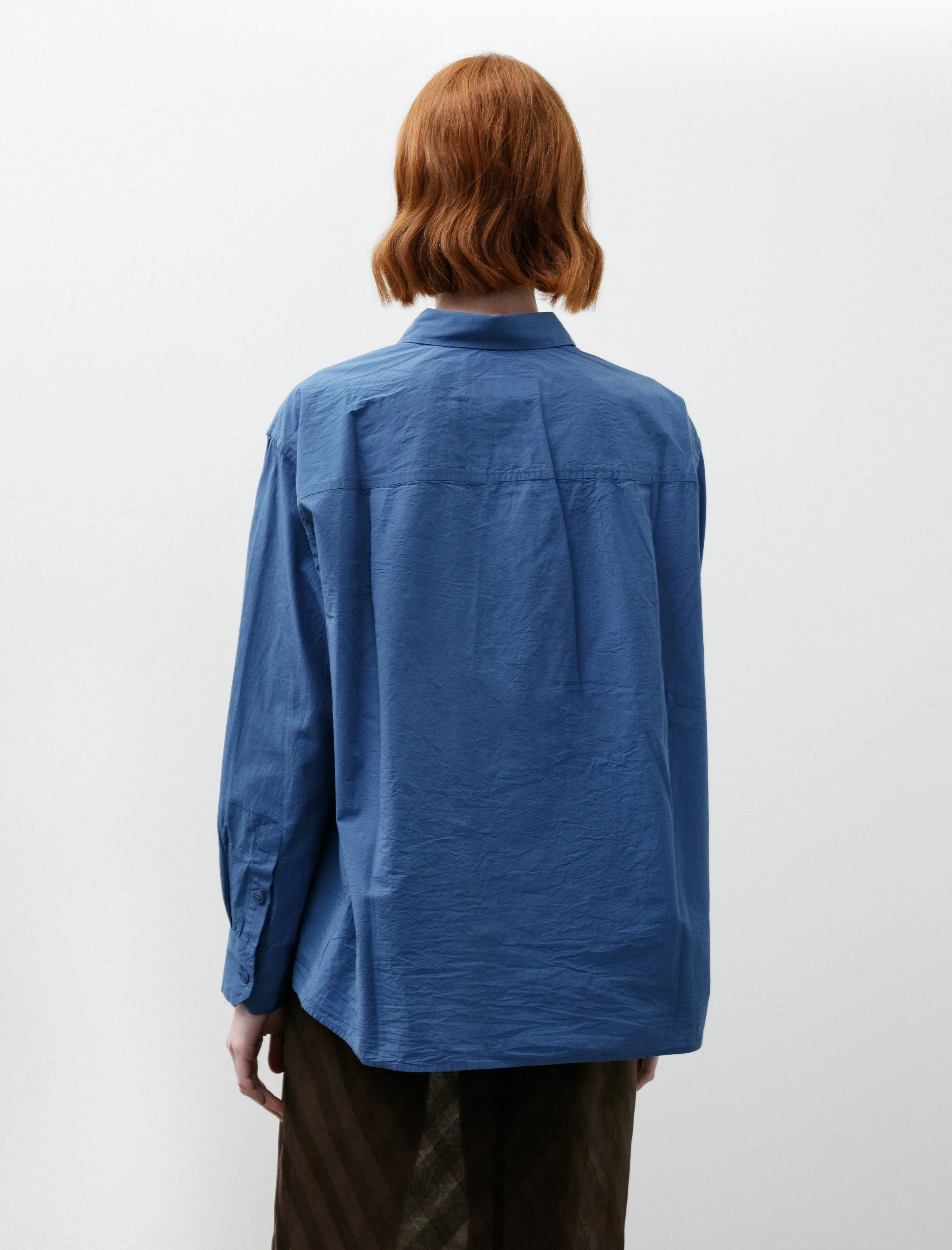 Drays Travail Chalk Poplin Blue sold by SHOP NEIGHBOR product image thumbnail 3