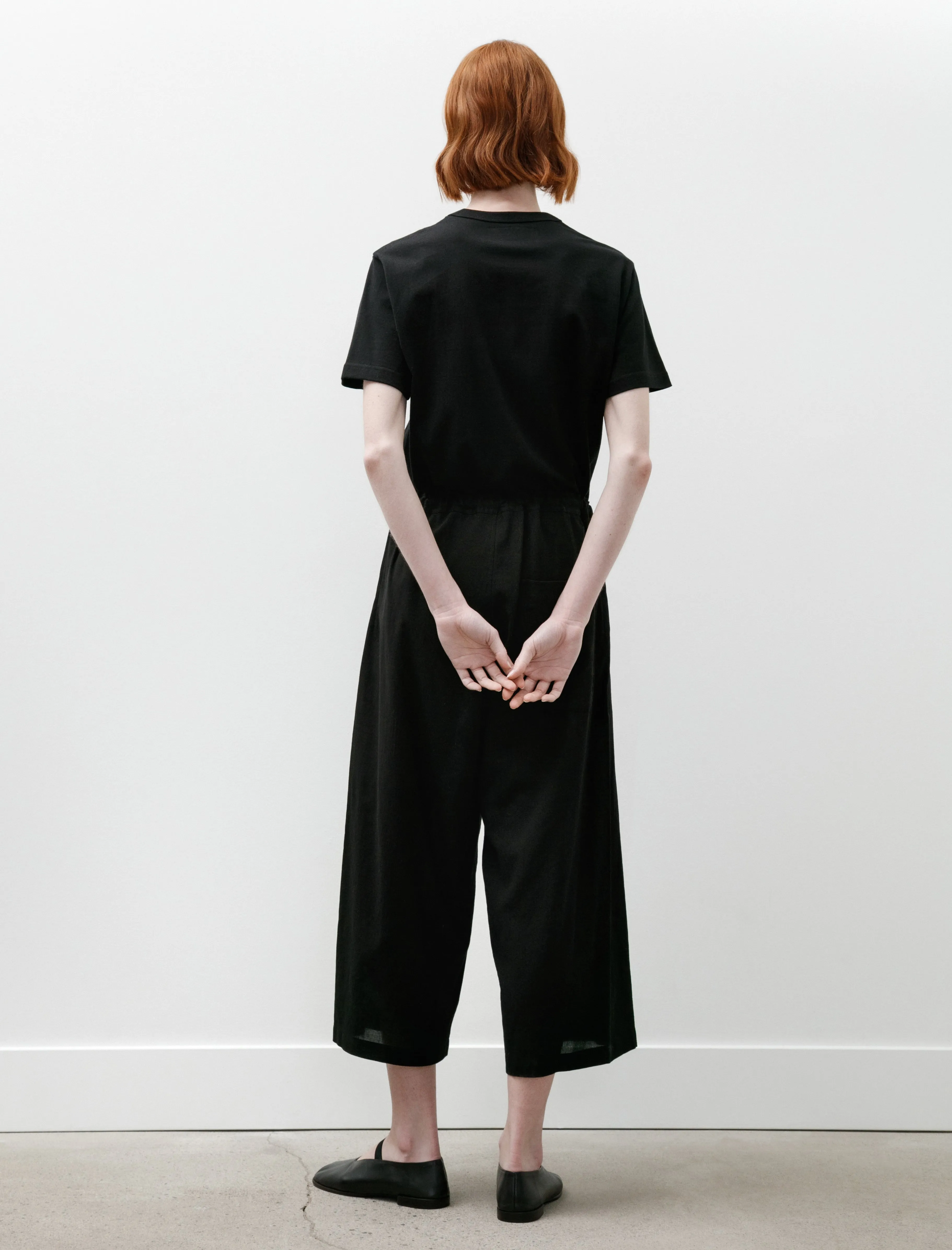 Front Tuck Wide Pants Black sold by SHOP NEIGHBOR product image thumbnail 5