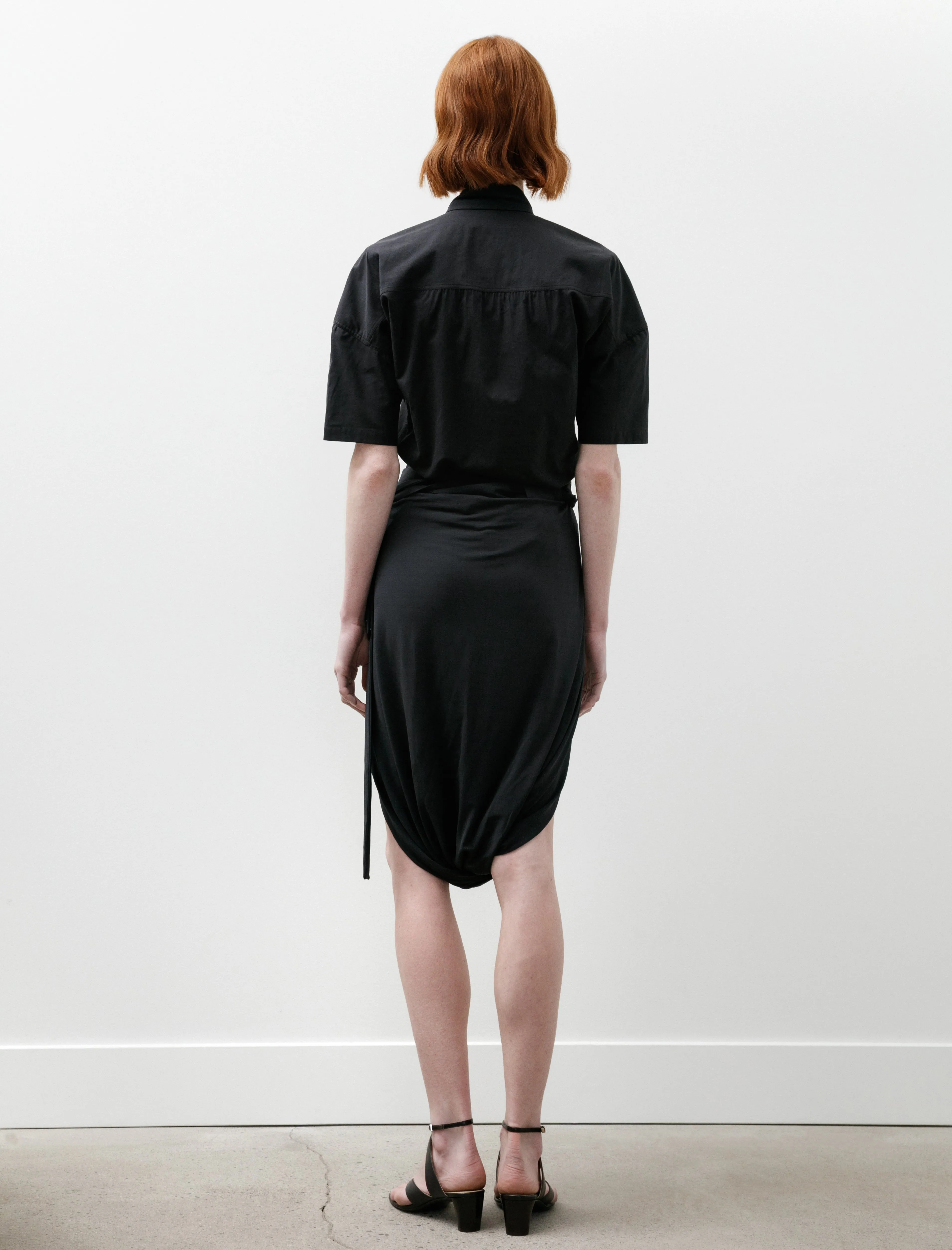 Soft Wrap Skirt Charcoal sold by SHOP NEIGHBOR product image thumbnail 5