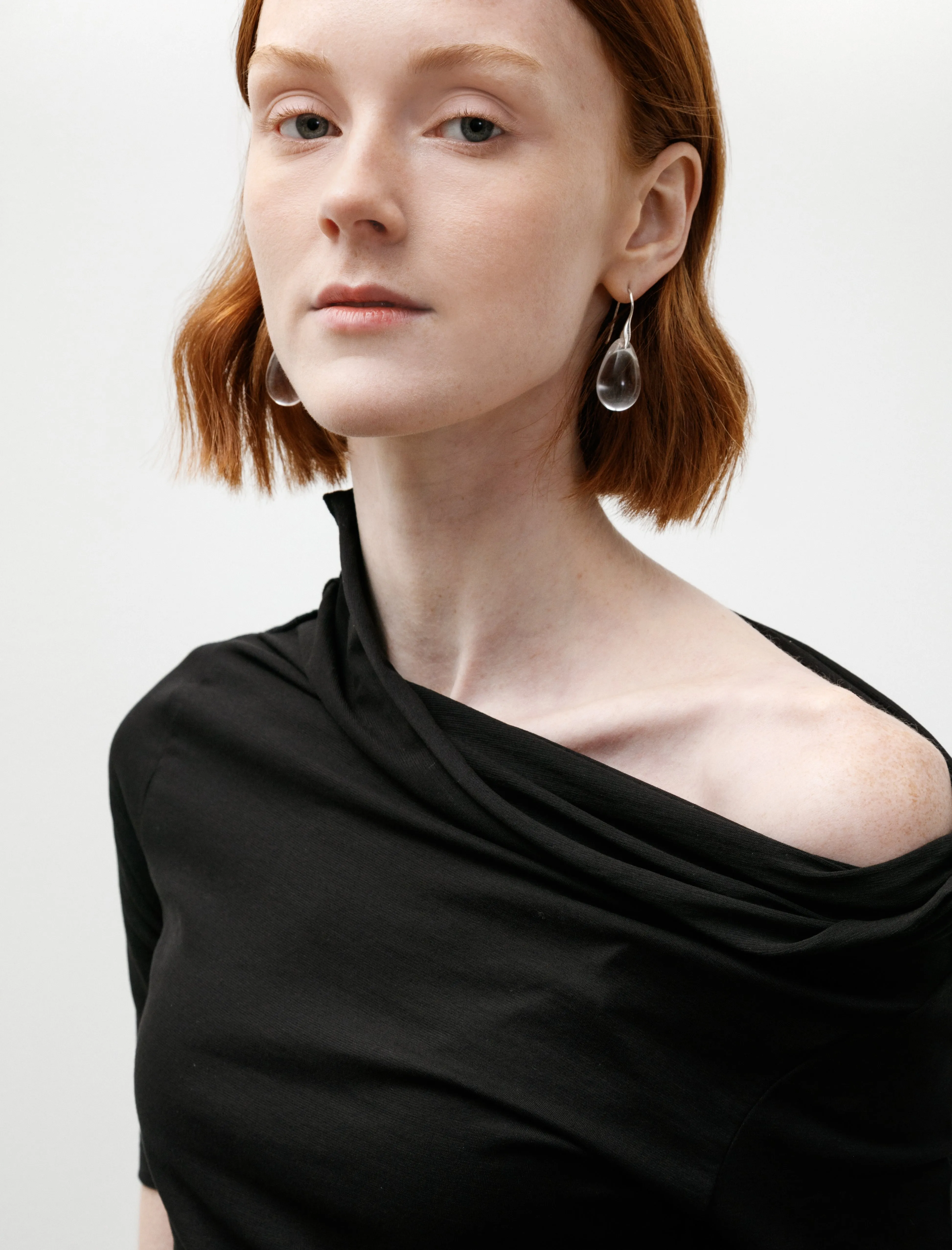 Short Sleeve Twisted Top Black sold by SHOP NEIGHBOR product image thumbnail 2