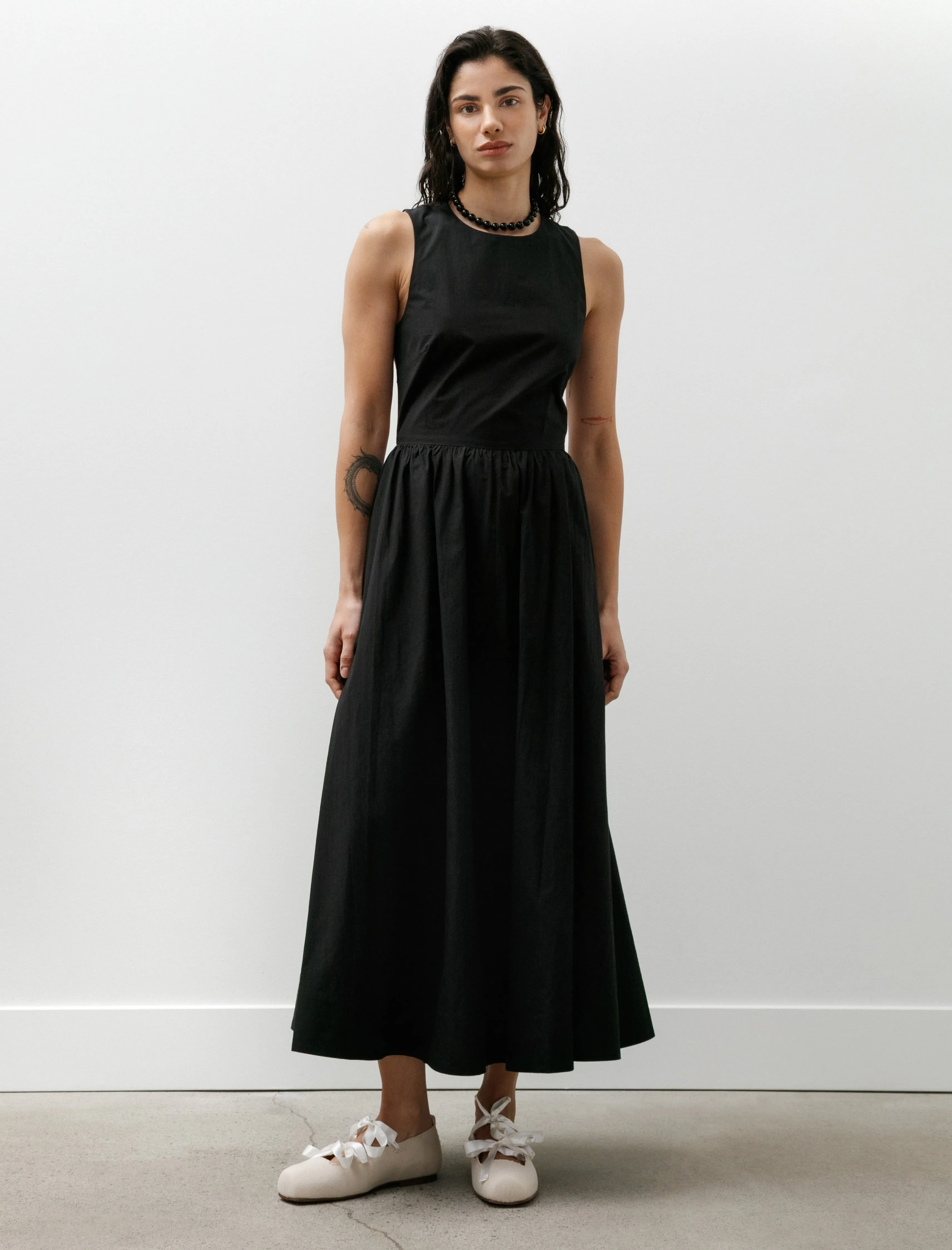 Japanese Cotton Sofia Dress Black sold by SHOP NEIGHBOR
