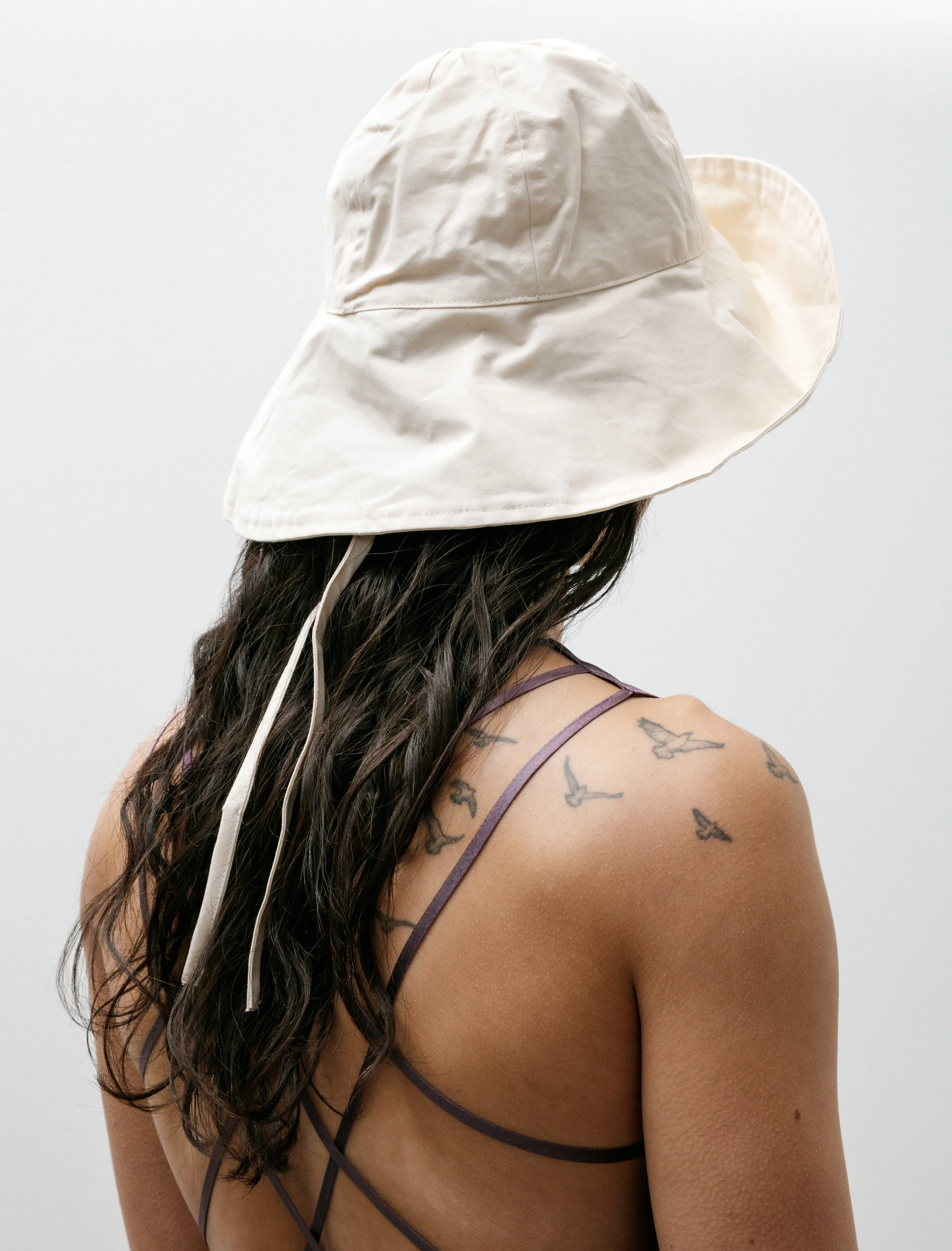 British Dry Oilskin Sunhat Natural sold by SHOP NEIGHBOR product image thumbnail 2