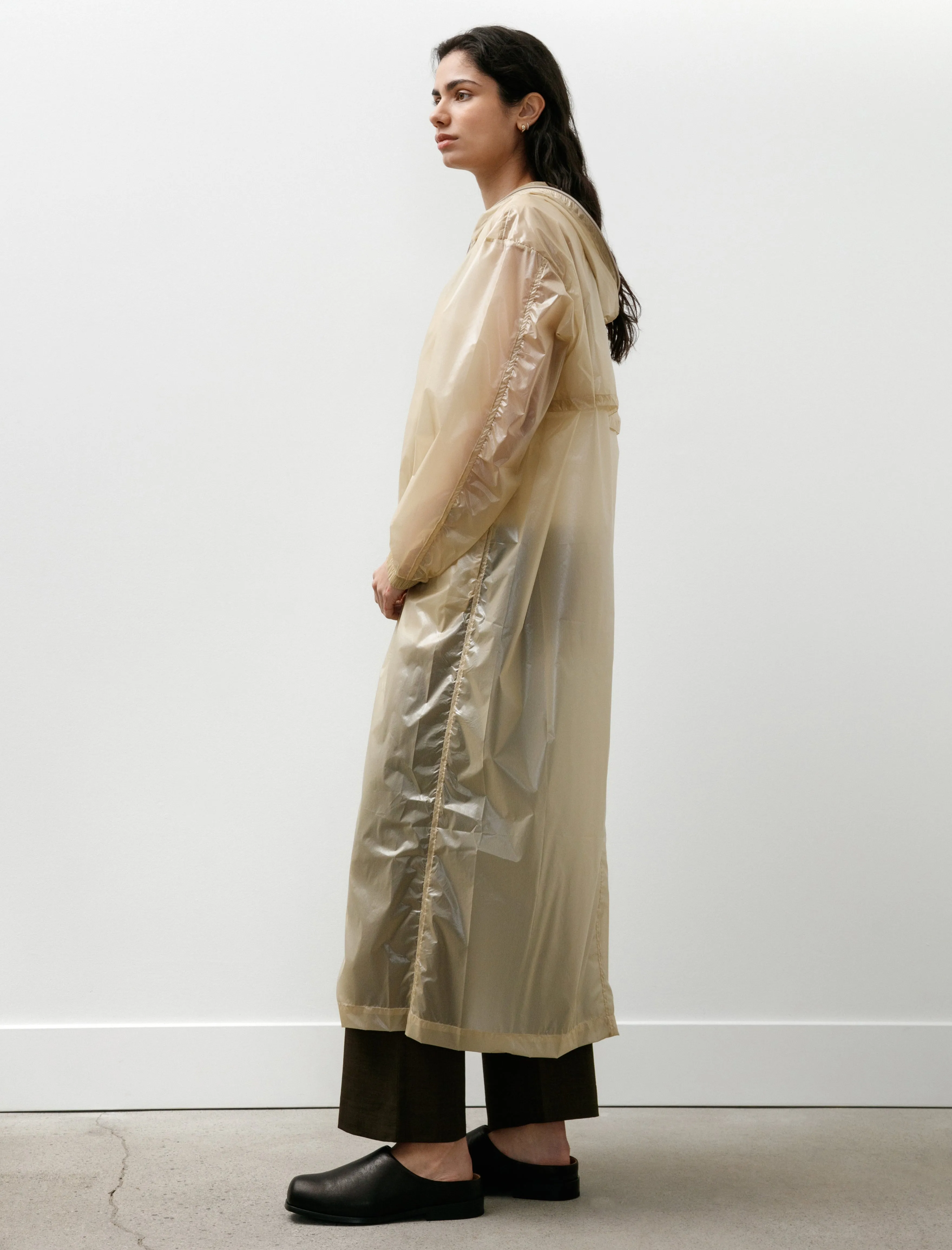 No.275 Ripstop Hooded Zipper Coat Stone sold by SHOP NEIGHBOR product image thumbnail 3