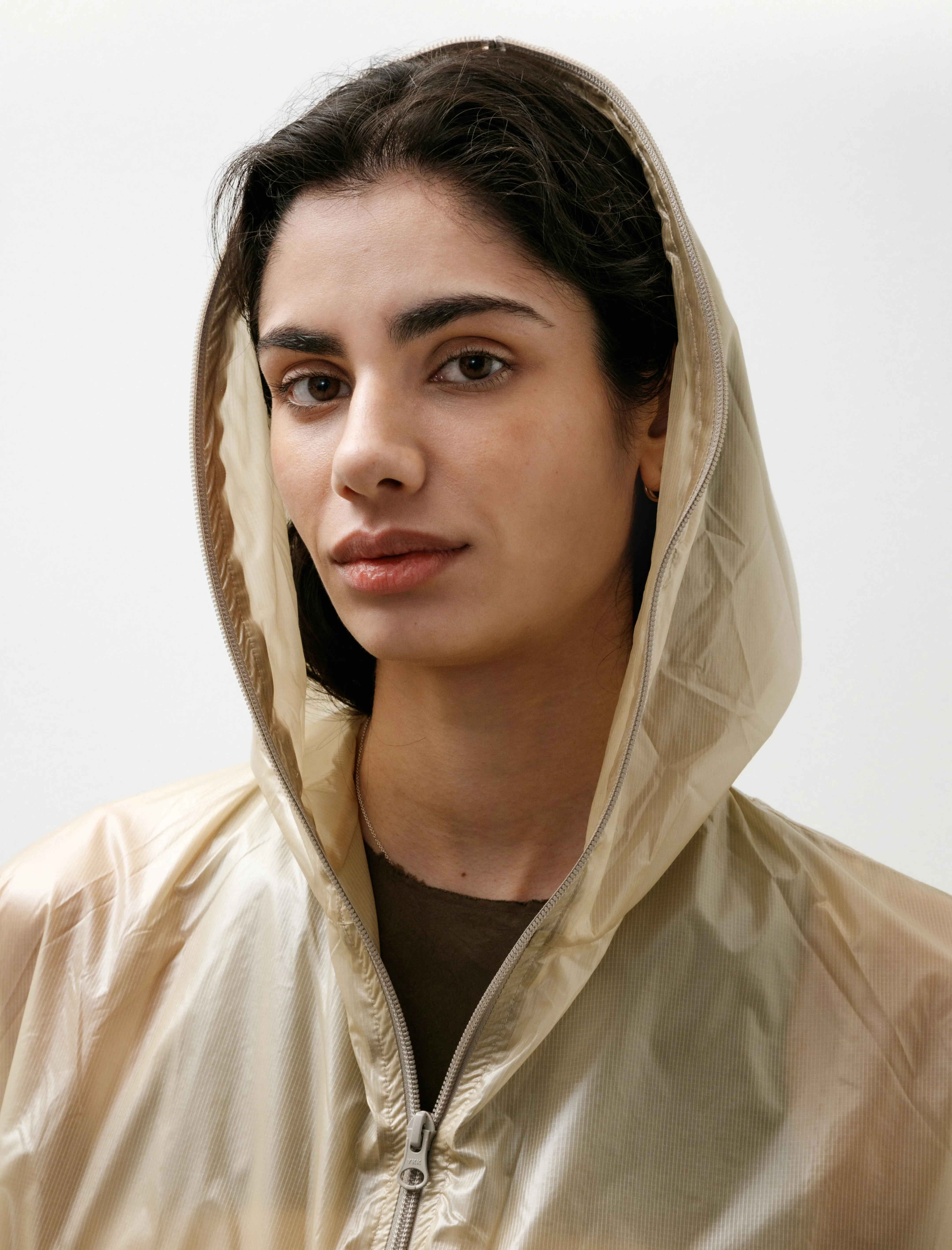 No.275 Ripstop Hooded Zipper Coat Stone sold by SHOP NEIGHBOR product image thumbnail 5
