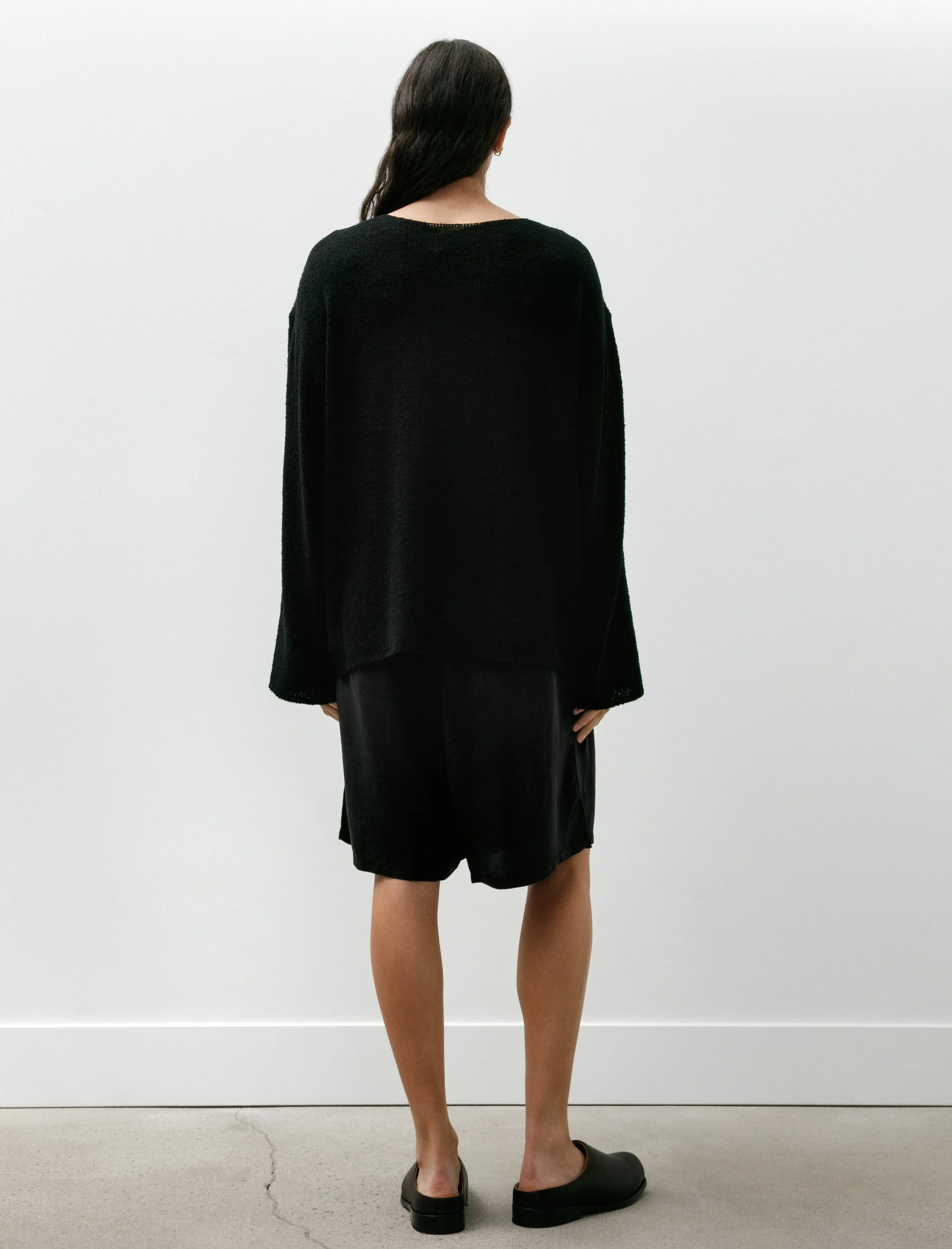 No.259 Cupro Short Trousers Black sold by SHOP NEIGHBOR product image thumbnail 5