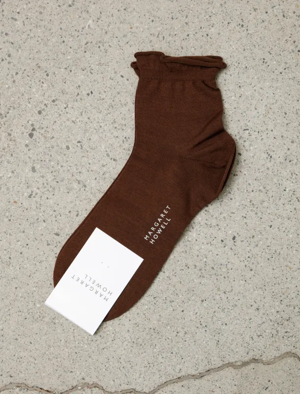 Bobby Socks Cotton Bronze made by SHOP NEIGHBOR