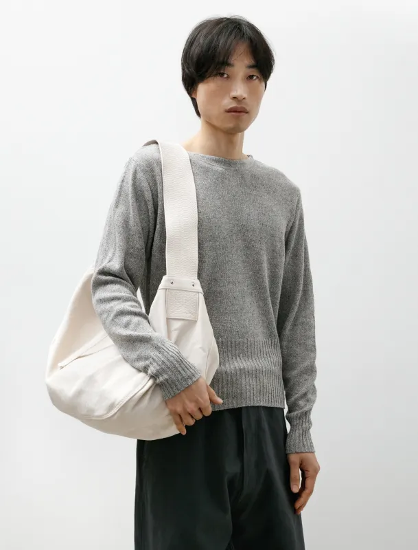Lot 004 Newsboy Bag Ivory made by Taiga Takahashi Mens