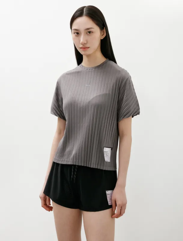 Auralite Pleated T-Shirt Granite Grey made by SHOP NEIGHBOR