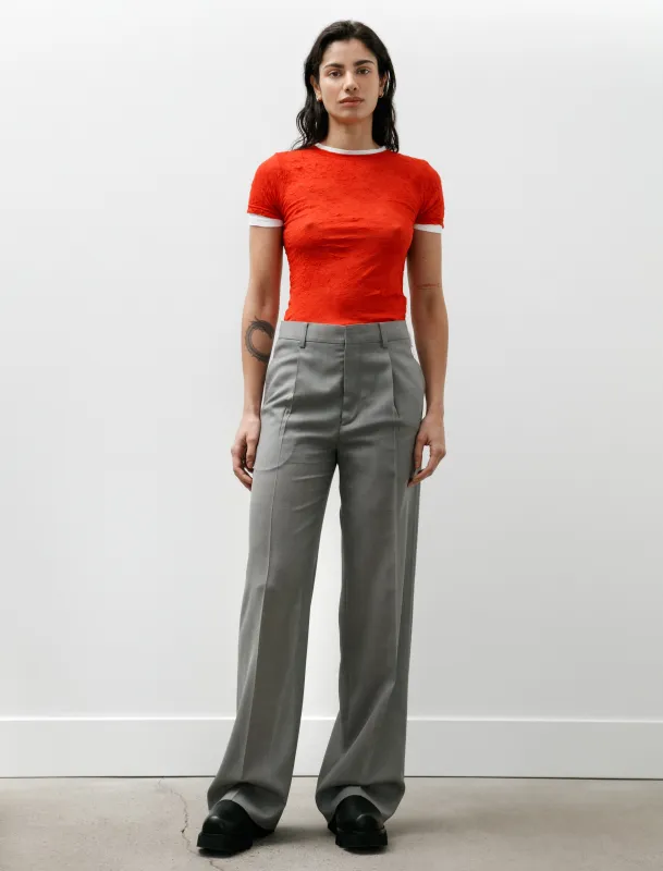 Sheer Trousers Gray made by SHOP NEIGHBOR