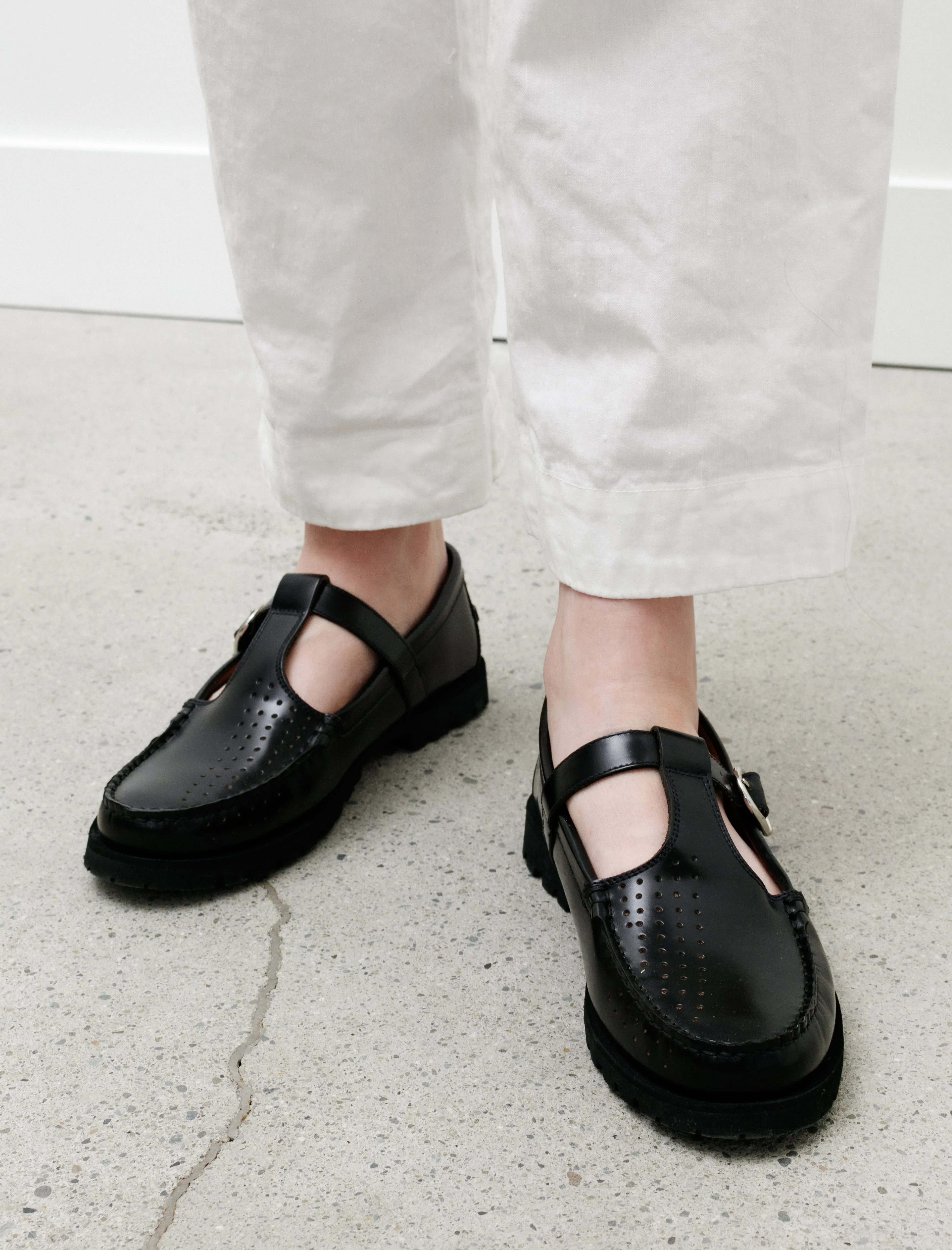 Babord T-Strap Loafer Black sold by SHOP NEIGHBOR