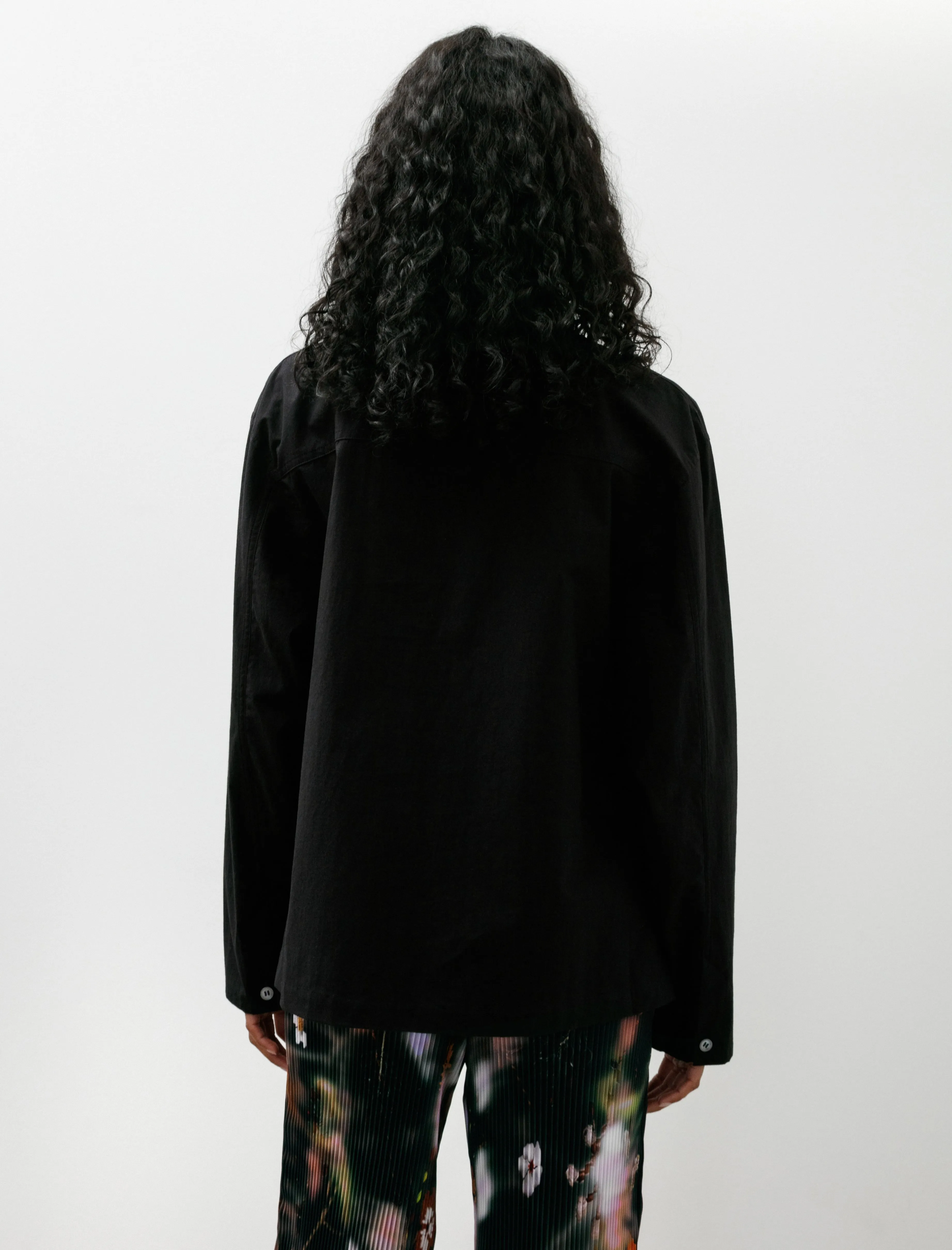 Vega Shirt Typewriter Cotton Black sold by SHOP NEIGHBOR product image thumbnail 3
