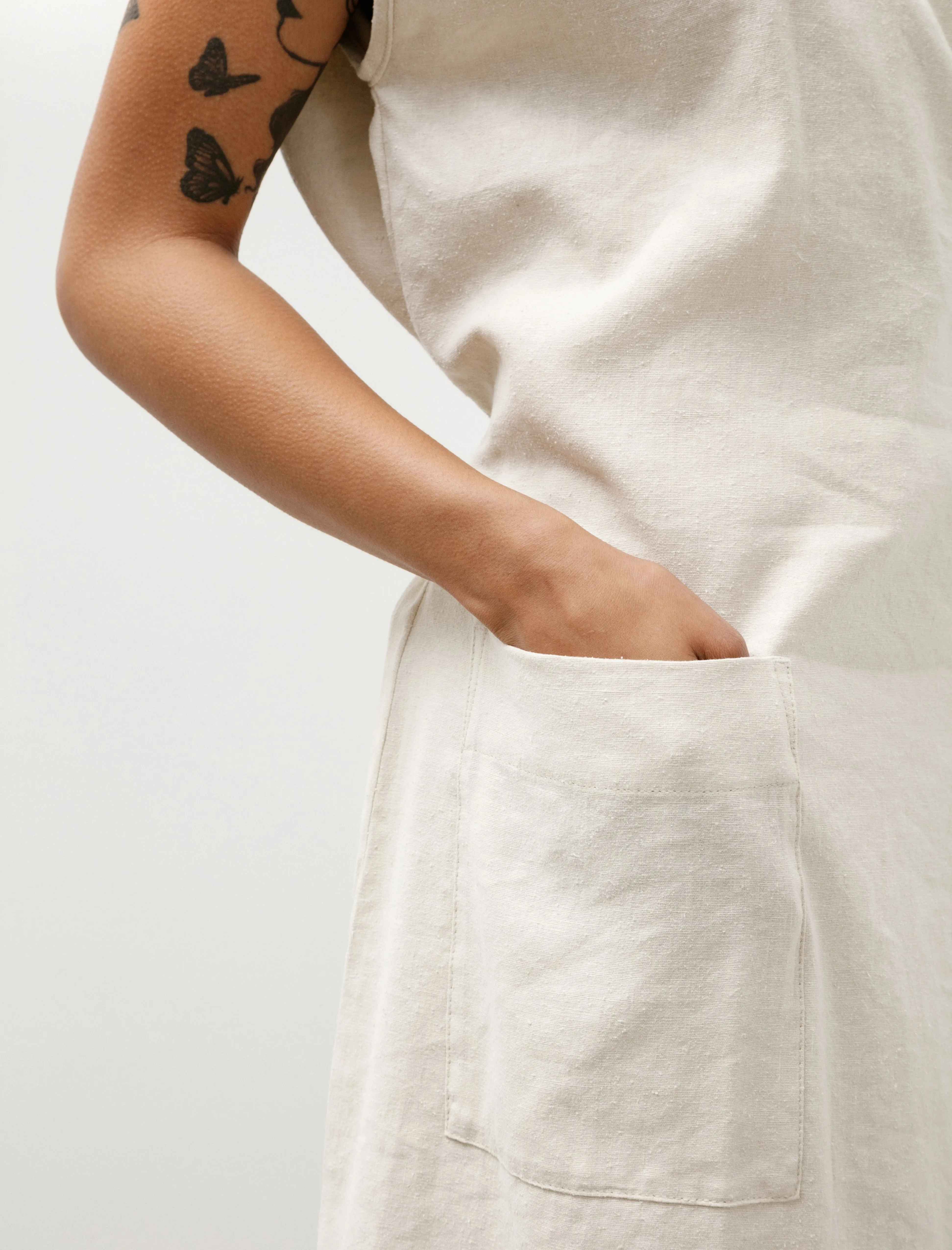 WR20 All-8 Jeogori Dress Sand Grosgrain sold by SHOP NEIGHBOR product image thumbnail 4