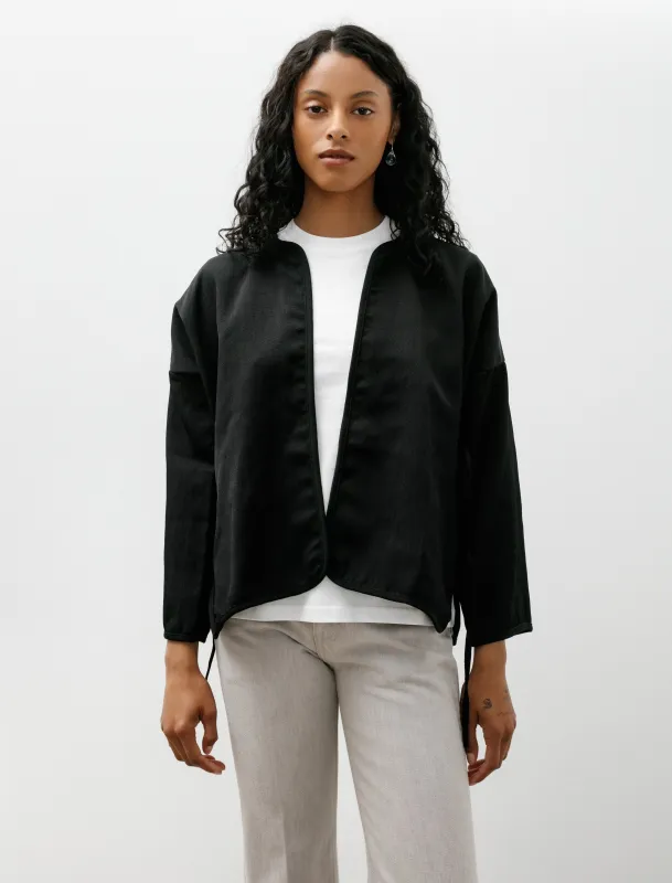 WR20 Shirt-7 Cross Cardigan Black School Canvas made by SHOP NEIGHBOR