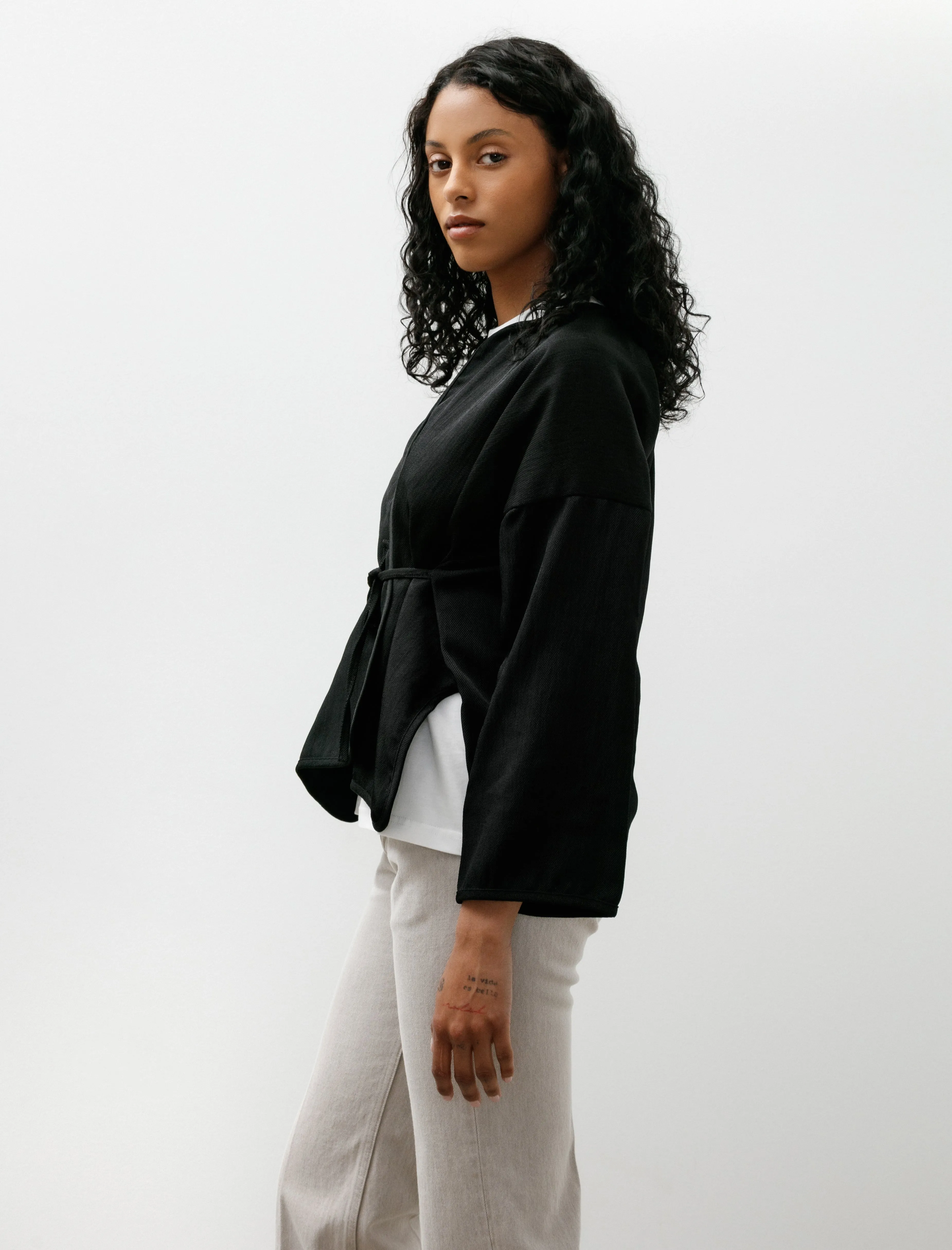 WR20 Shirt-7 Cross Cardigan Black School Canvas sold by SHOP NEIGHBOR product image thumbnail 3