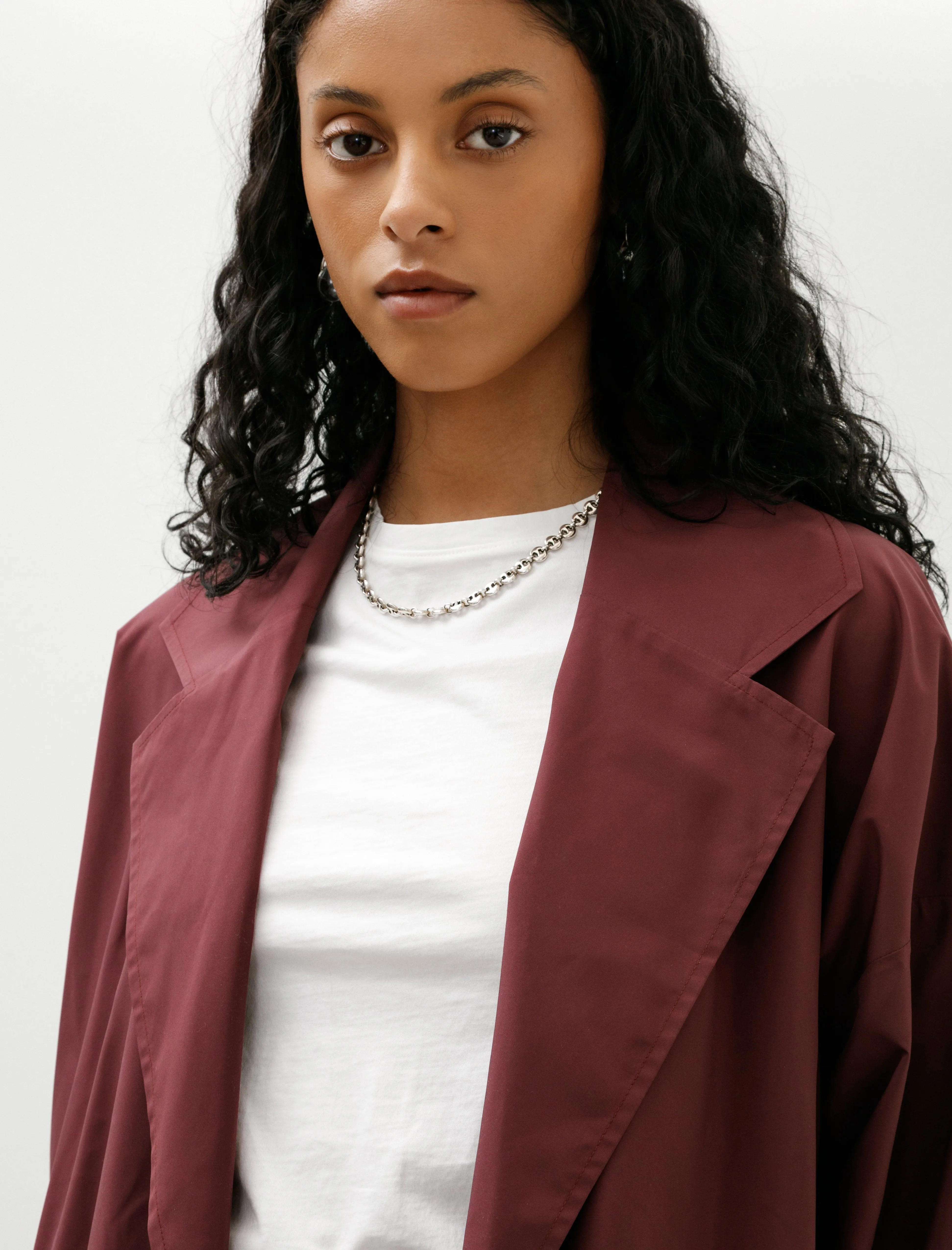 Oversized Coat Nylon Black Iris sold by SHOP NEIGHBOR product image thumbnail 4