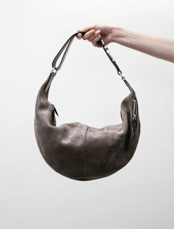 Quiver Clip Bag Mink Suede made by SHOP NEIGHBOR