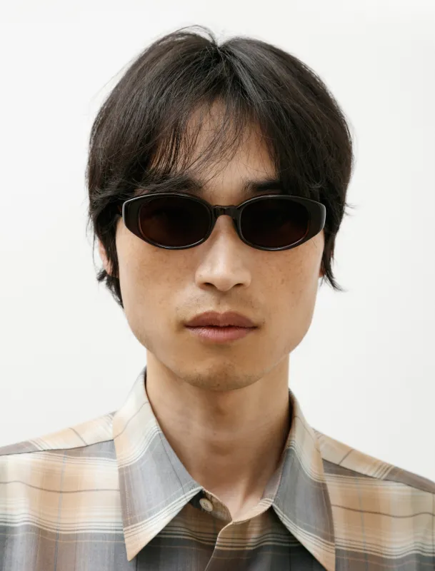 Sunglasses 002R Dark Brown made by SHOP NEIGHBOR