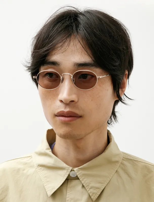 Wire Frame Sunglasses 003 Antique Gold made by SHOP NEIGHBOR