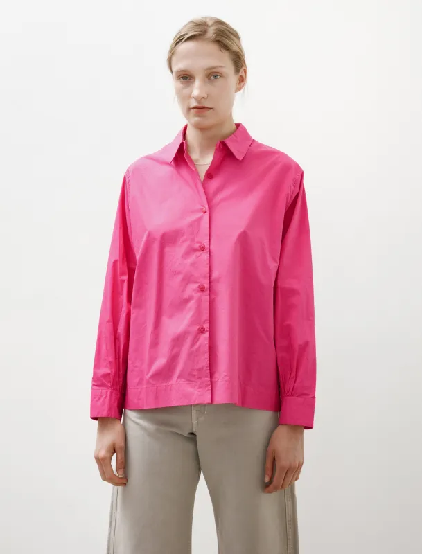 Biggy Shirt Shock Pink made by SHOP NEIGHBOR