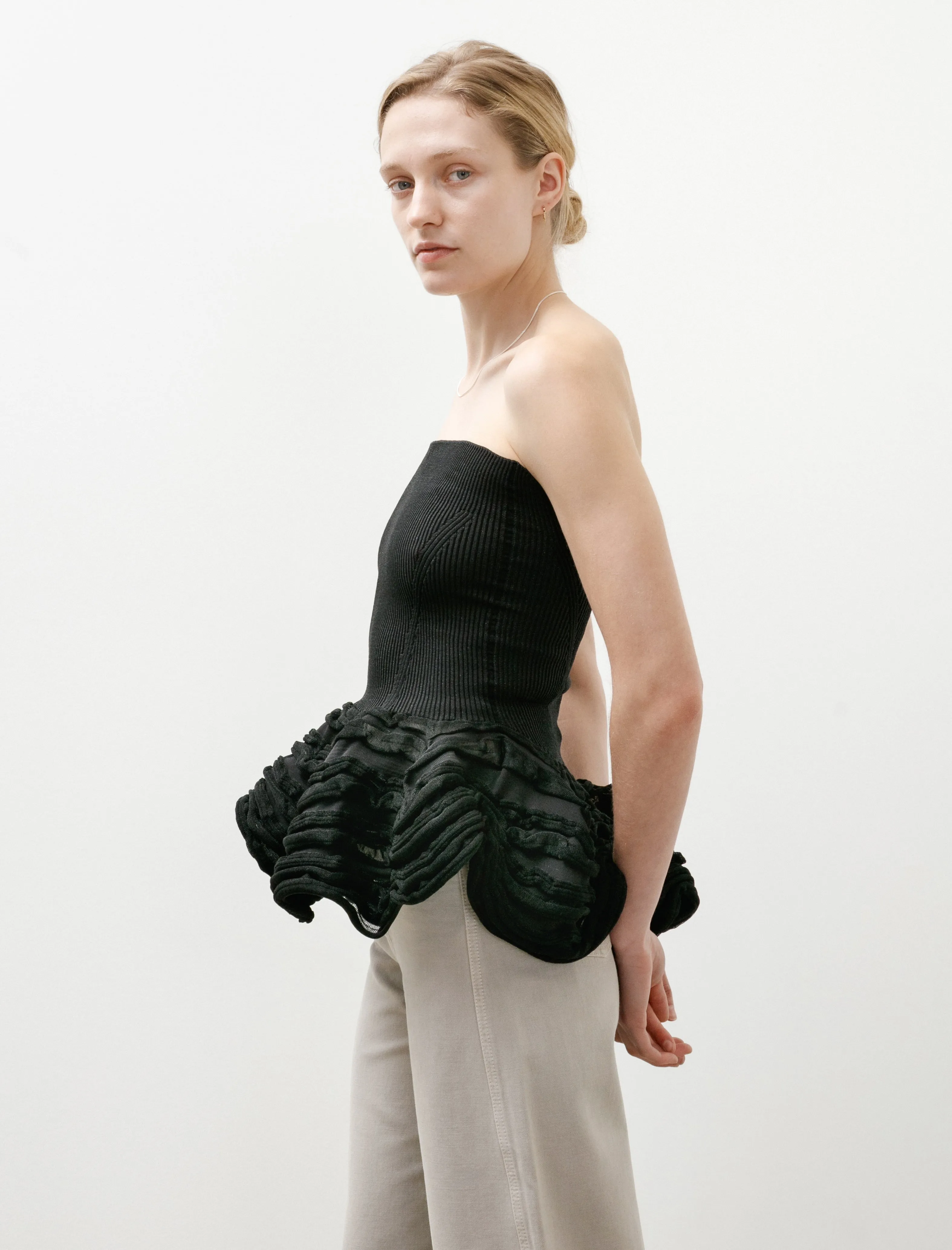 Pottery HS Swell Glitter Strapless Top Black sold by SHOP NEIGHBOR product image thumbnail 3