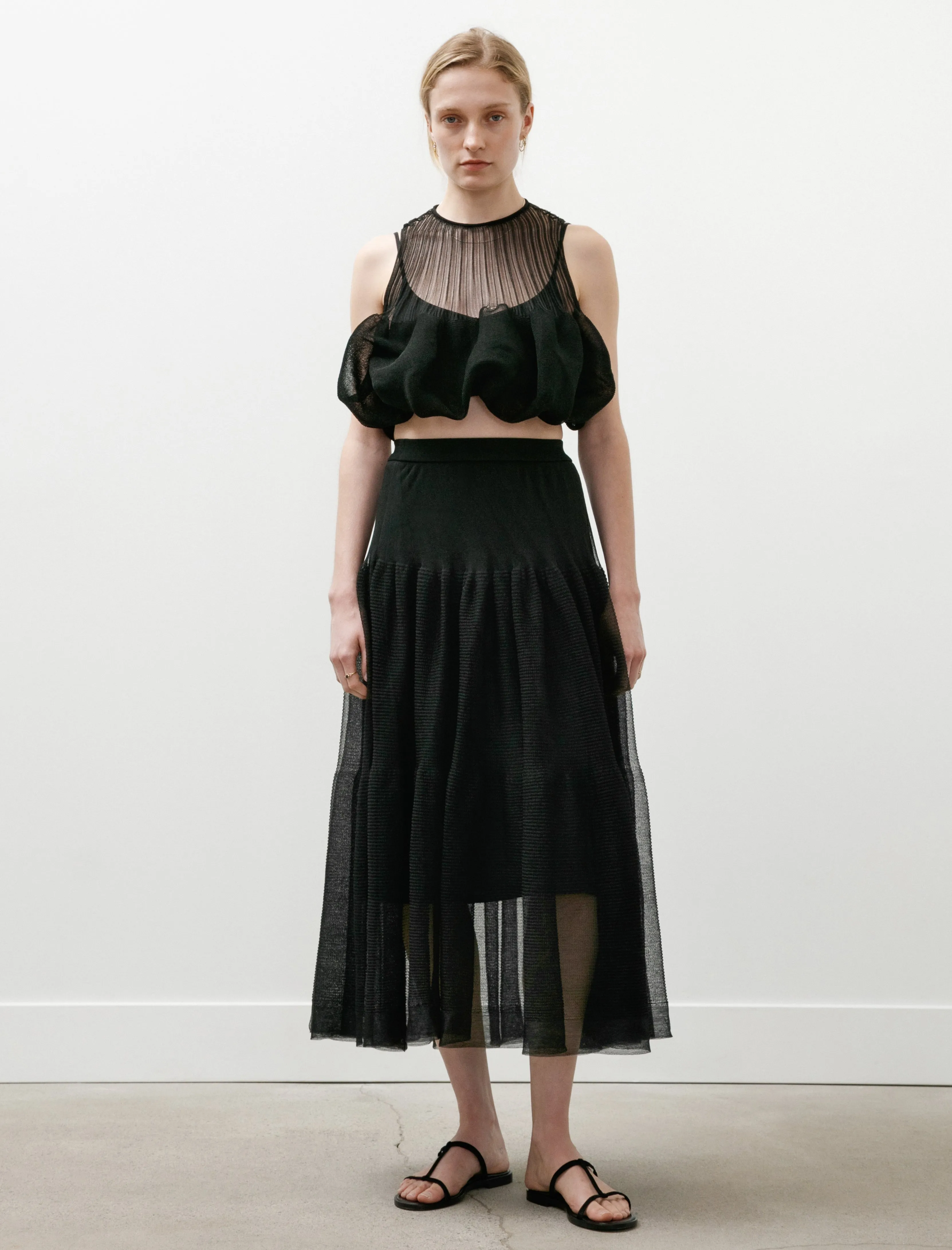 Cascades Lucent Skirt Black sold by SHOP NEIGHBOR