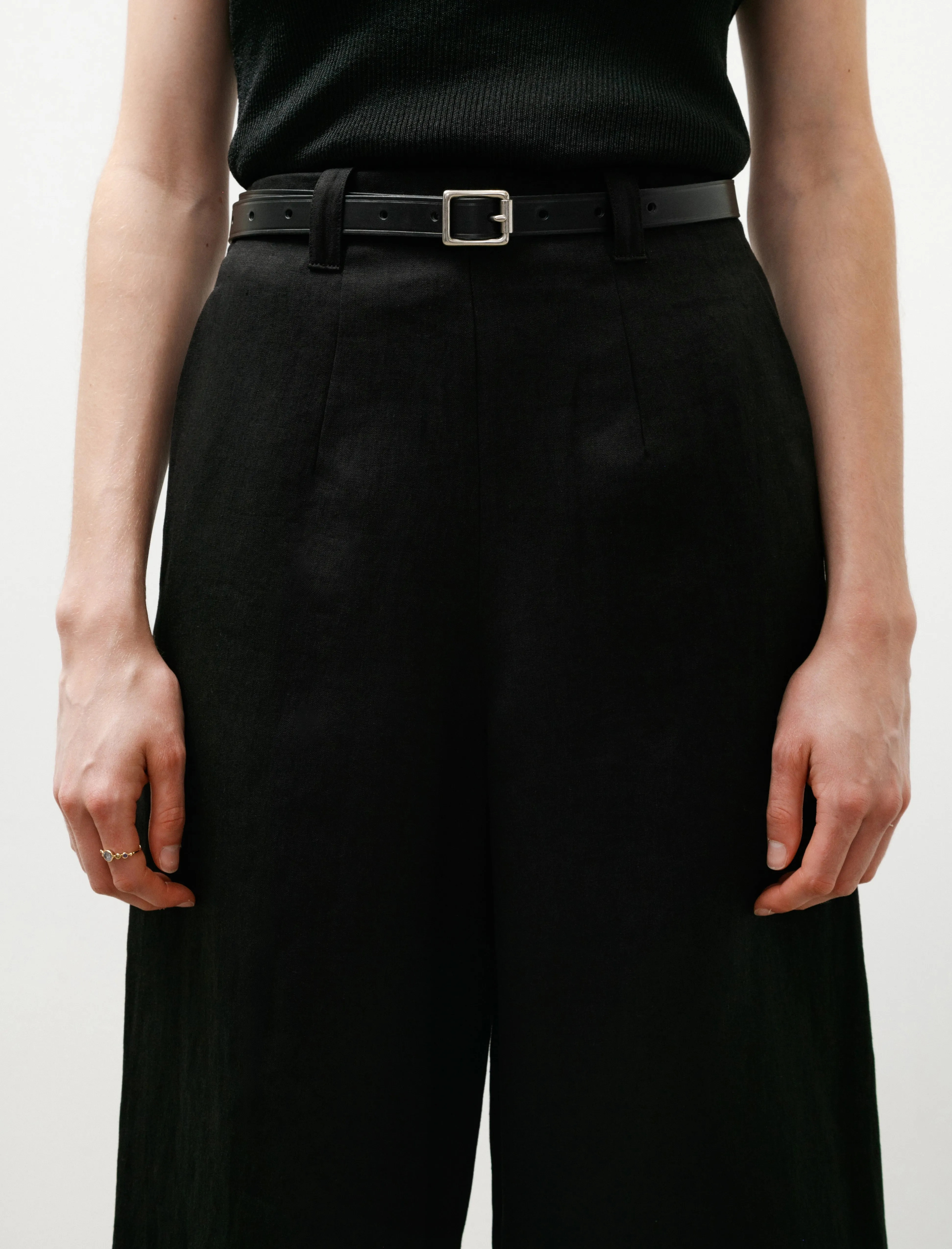 MHL Scout Belt Black Leather sold by SHOP NEIGHBOR product image thumbnail 2