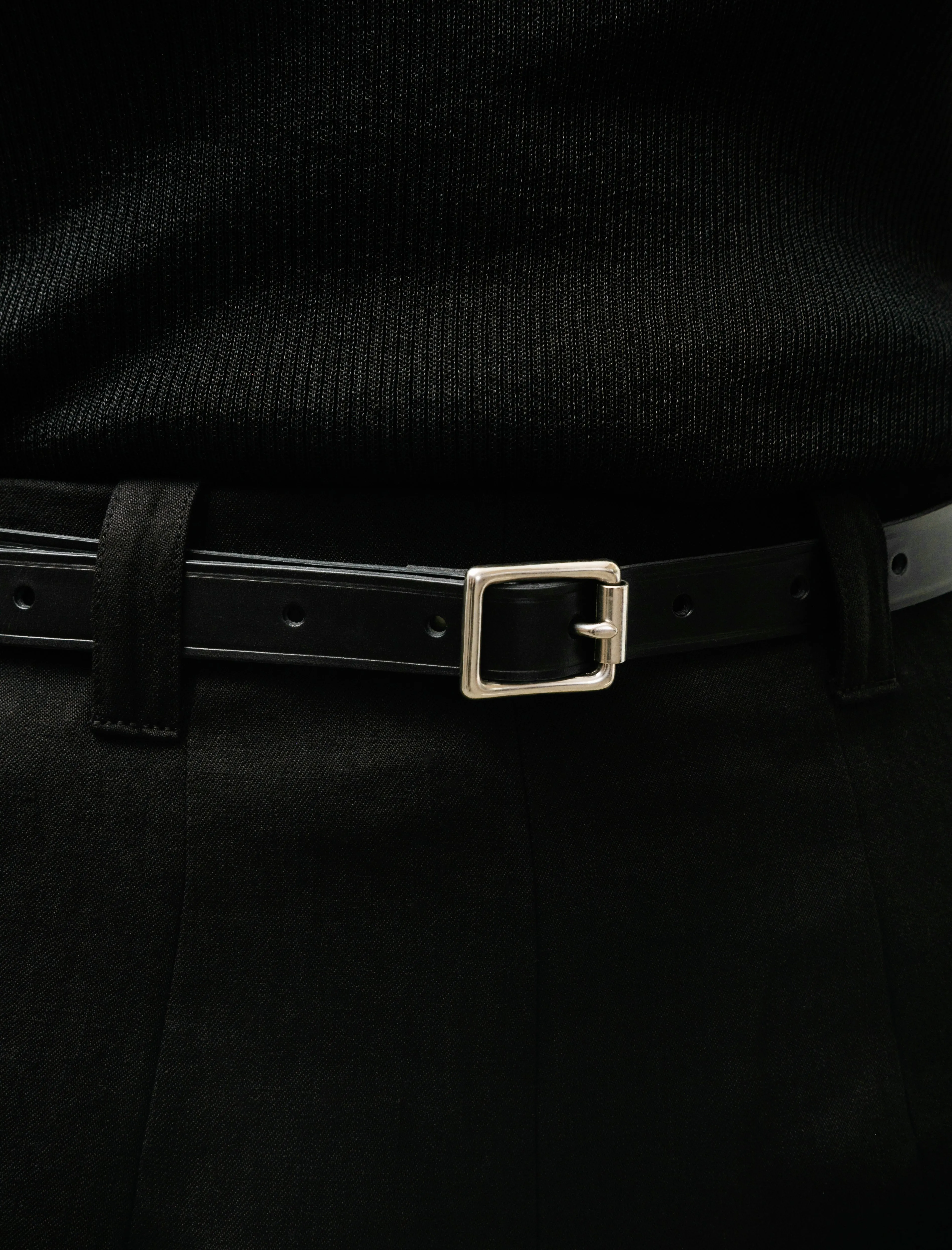 MHL Scout Belt Black Leather sold by SHOP NEIGHBOR product image thumbnail 3