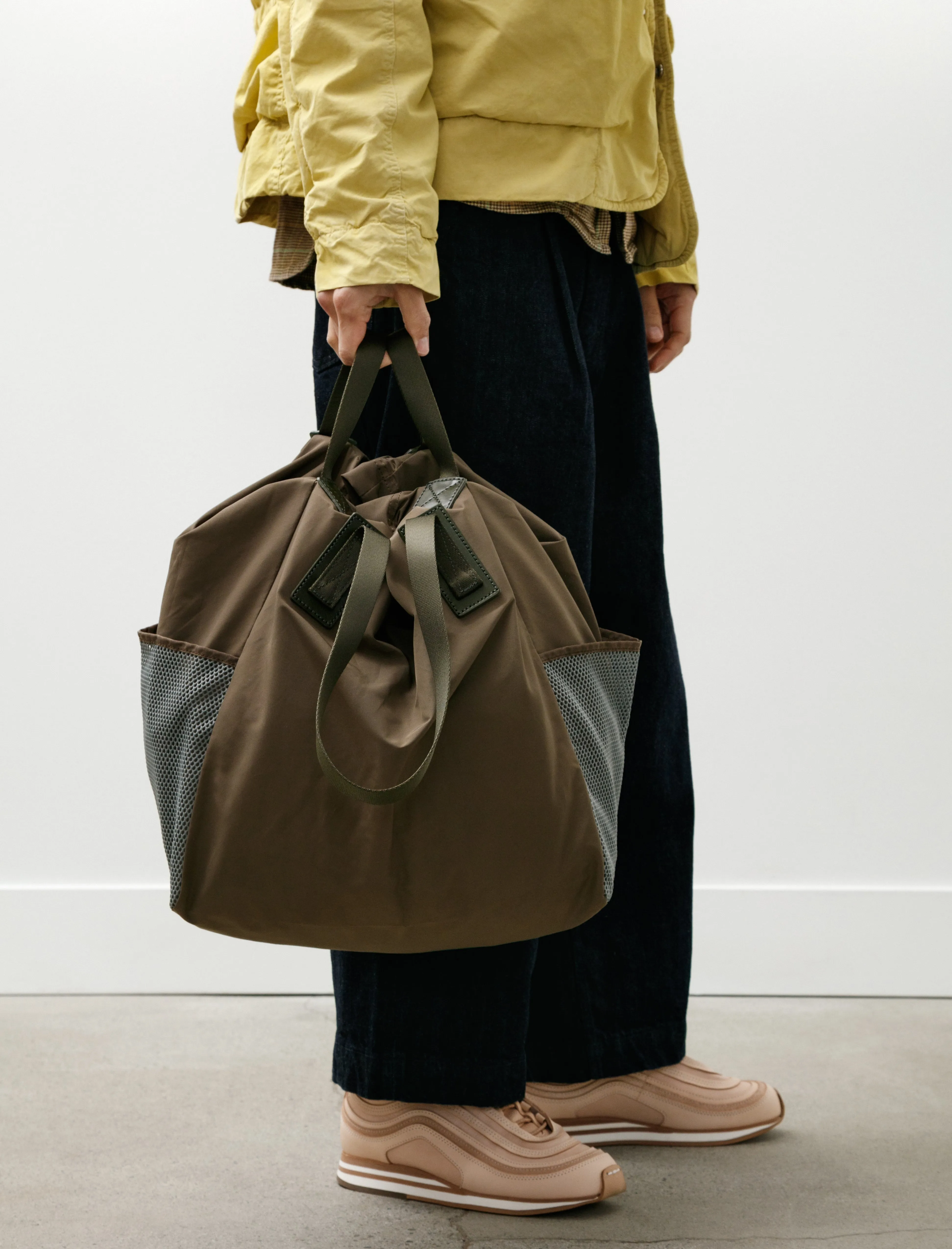 Functional Tote Bag Khaki Olive sold by SHOP NEIGHBOR product image thumbnail 2