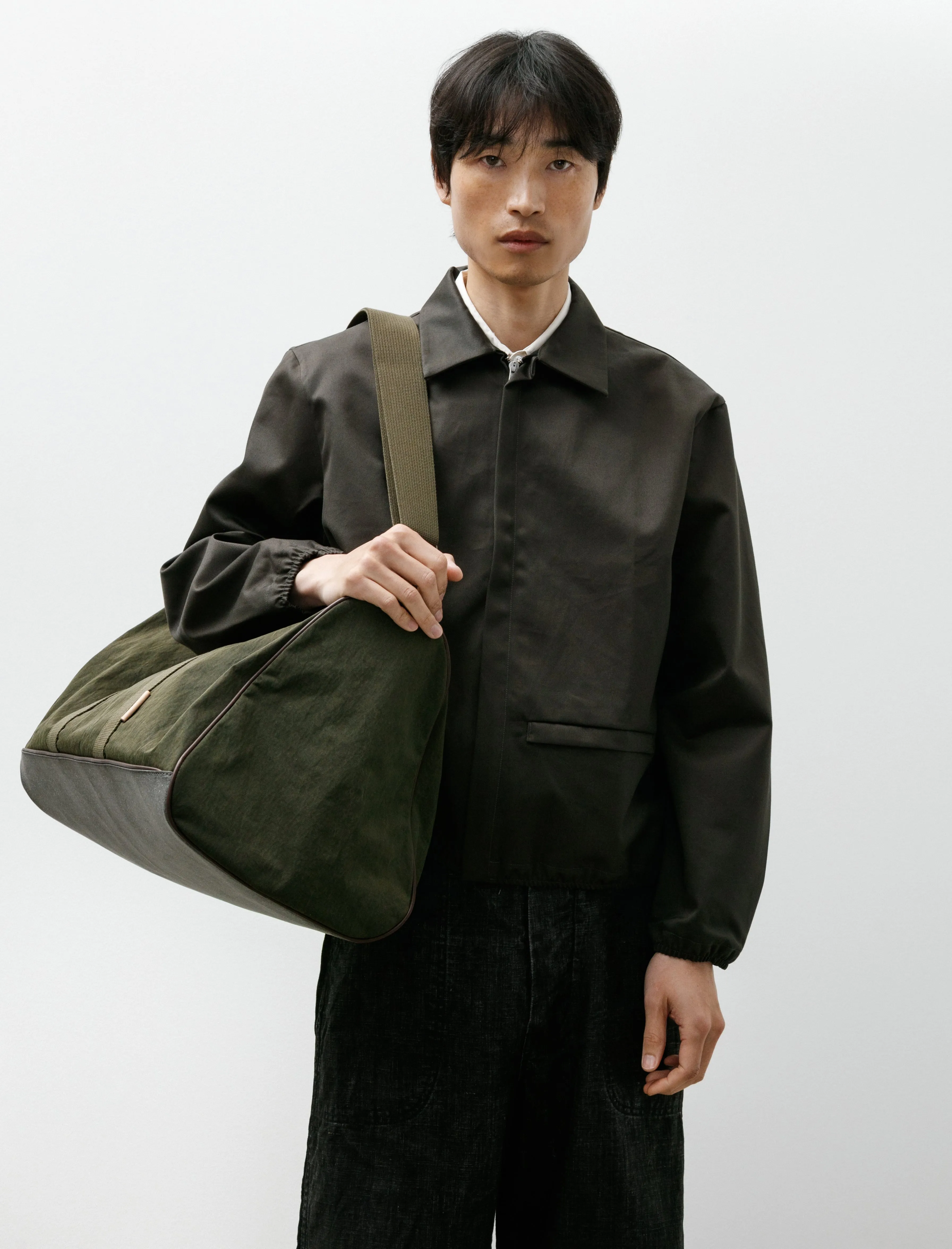 Boston Luggage Khaki Green sold by SHOP NEIGHBOR