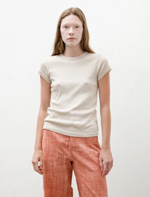 Rib T-Shirt Hazelwood made by SHOP NEIGHBOR