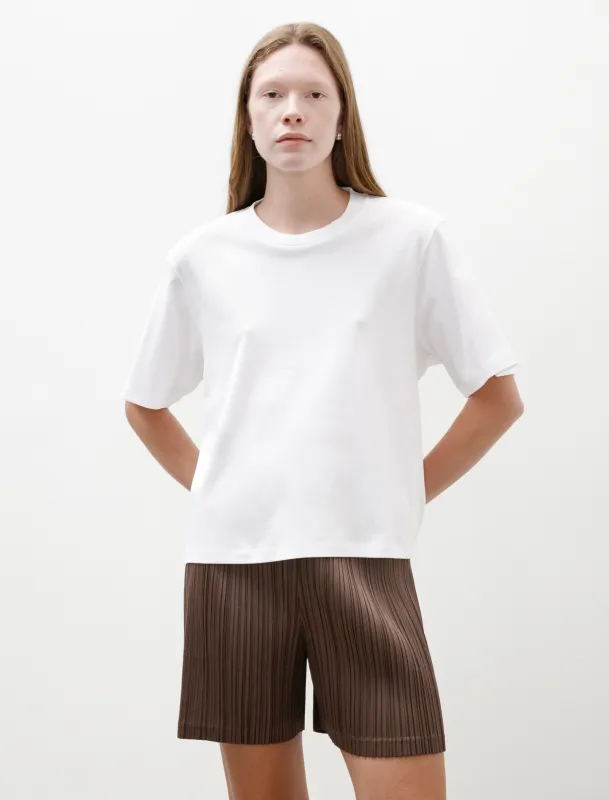 Boxy T-Shirt White made by SHOP NEIGHBOR