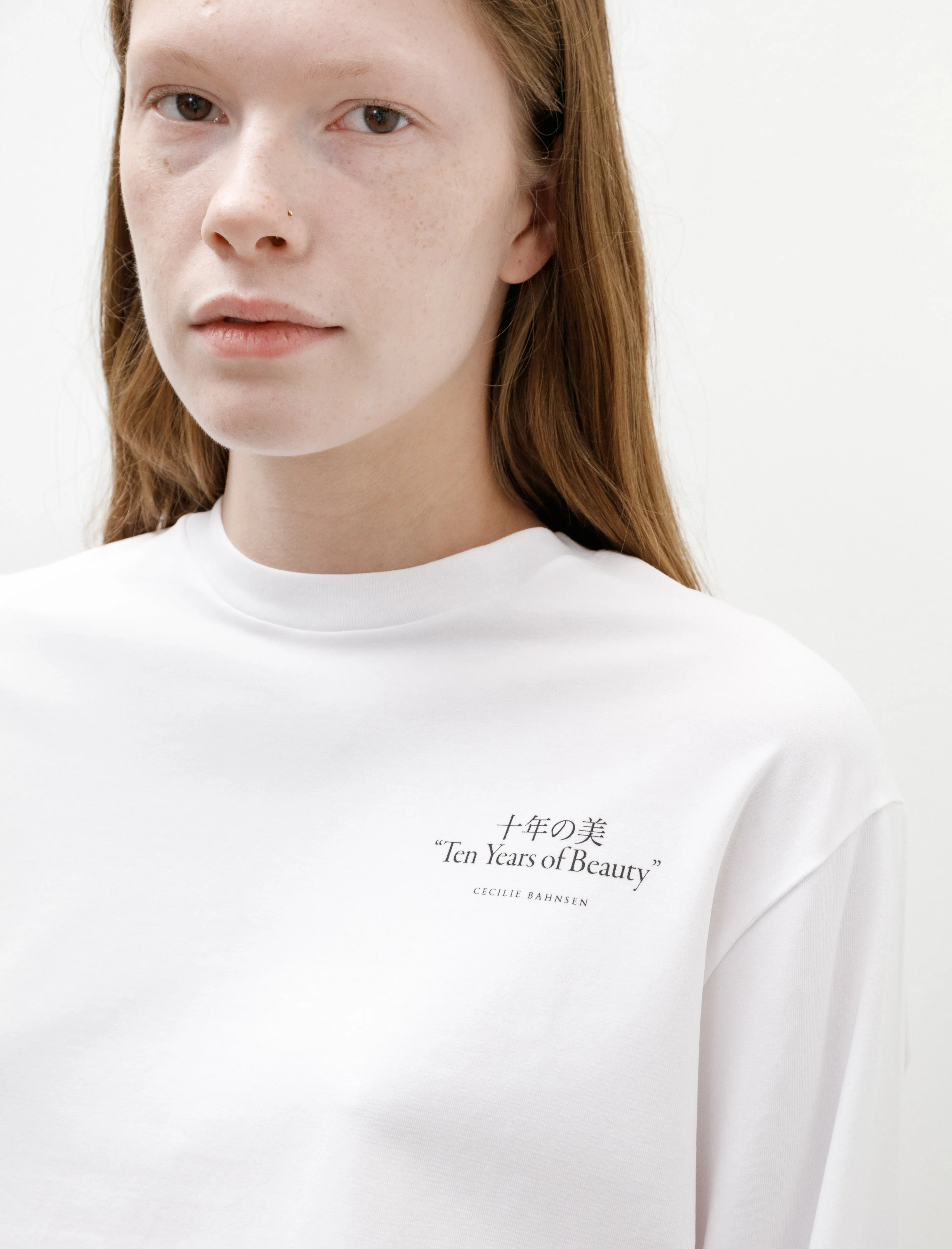 Lily T-Shirt Red/White sold by SHOP NEIGHBOR product image thumbnail 3