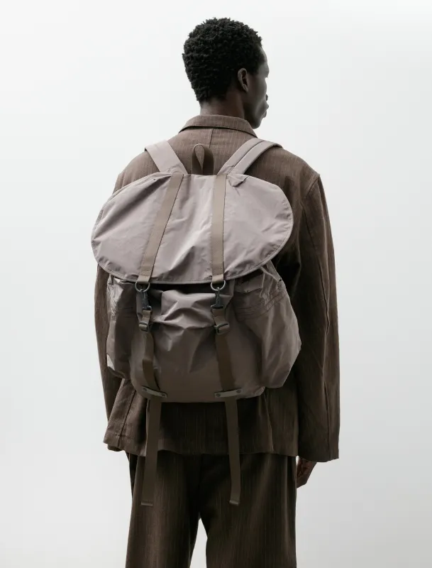 Split Yarn Backpack XL Grey made by SHOP NEIGHBOR