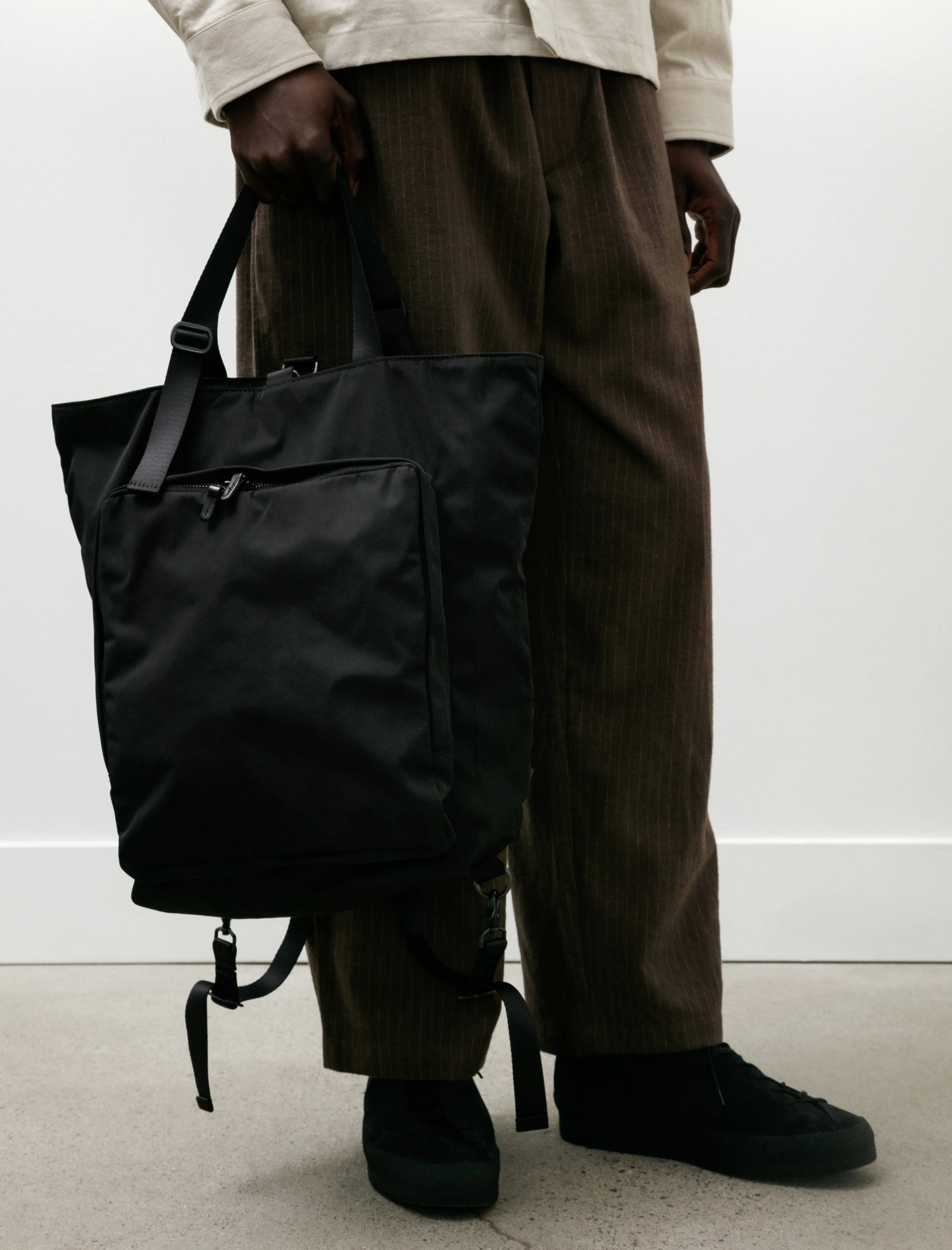 Gabardine 2way Backpack Black sold by SHOP NEIGHBOR