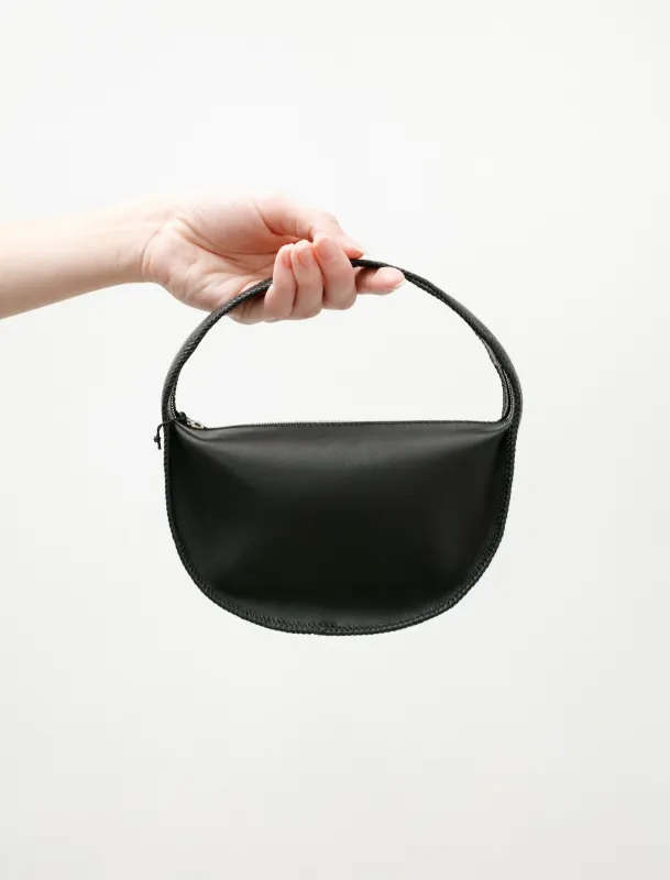 Half Moon Shoulder Bag Mini Black made by SHOP NEIGHBOR