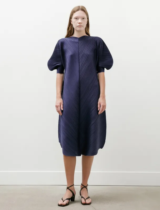Coast Dress Navy made by SHOP NEIGHBOR