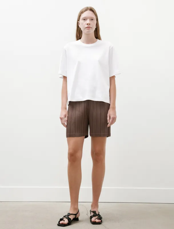 Loop Bottoms Shorts Dark Brown made by SHOP NEIGHBOR