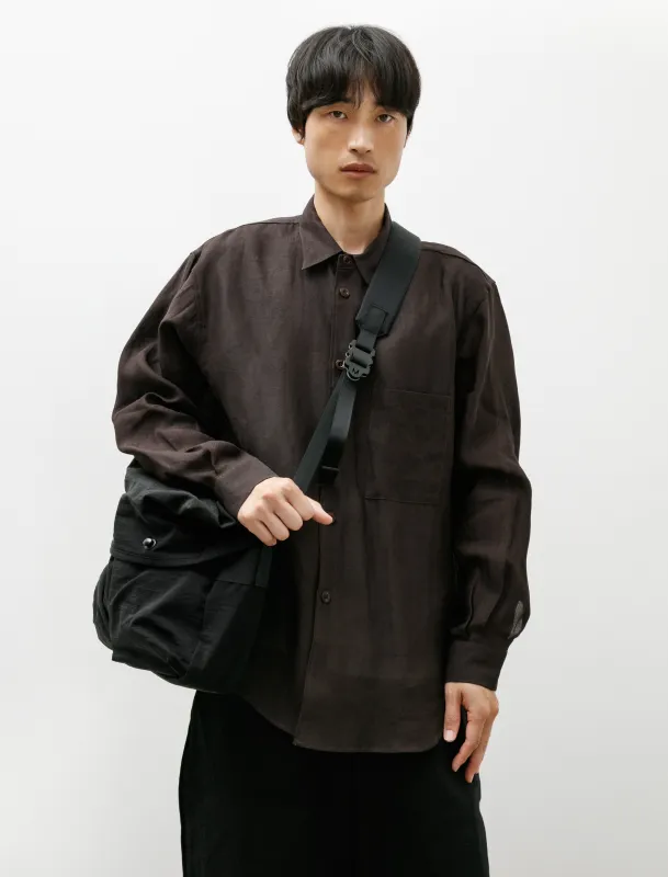 R0G4 Mini Messenger Black Nylon made by SHOP NEIGHBOR