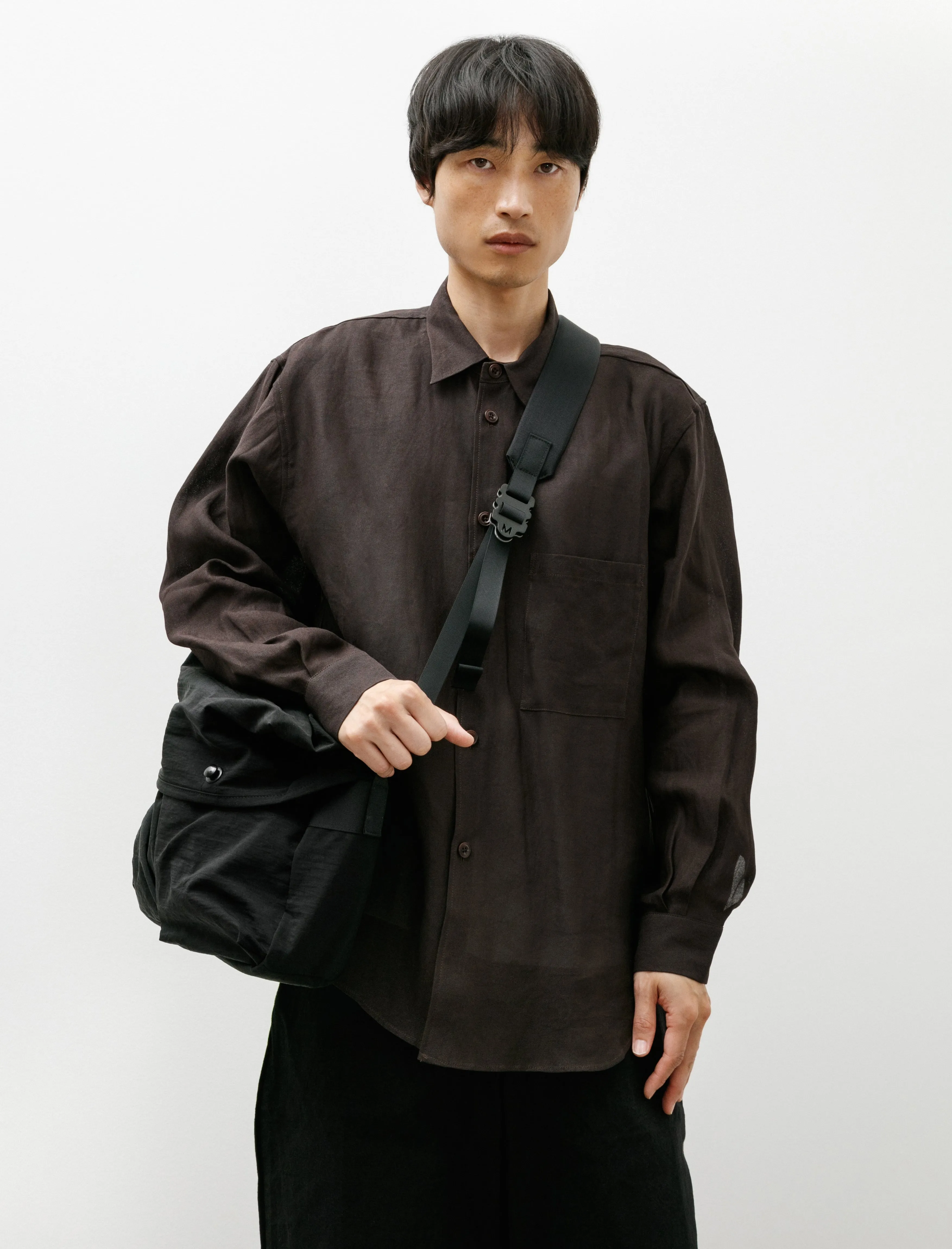 R0G4 Mini Messenger Black Nylon sold by SHOP NEIGHBOR