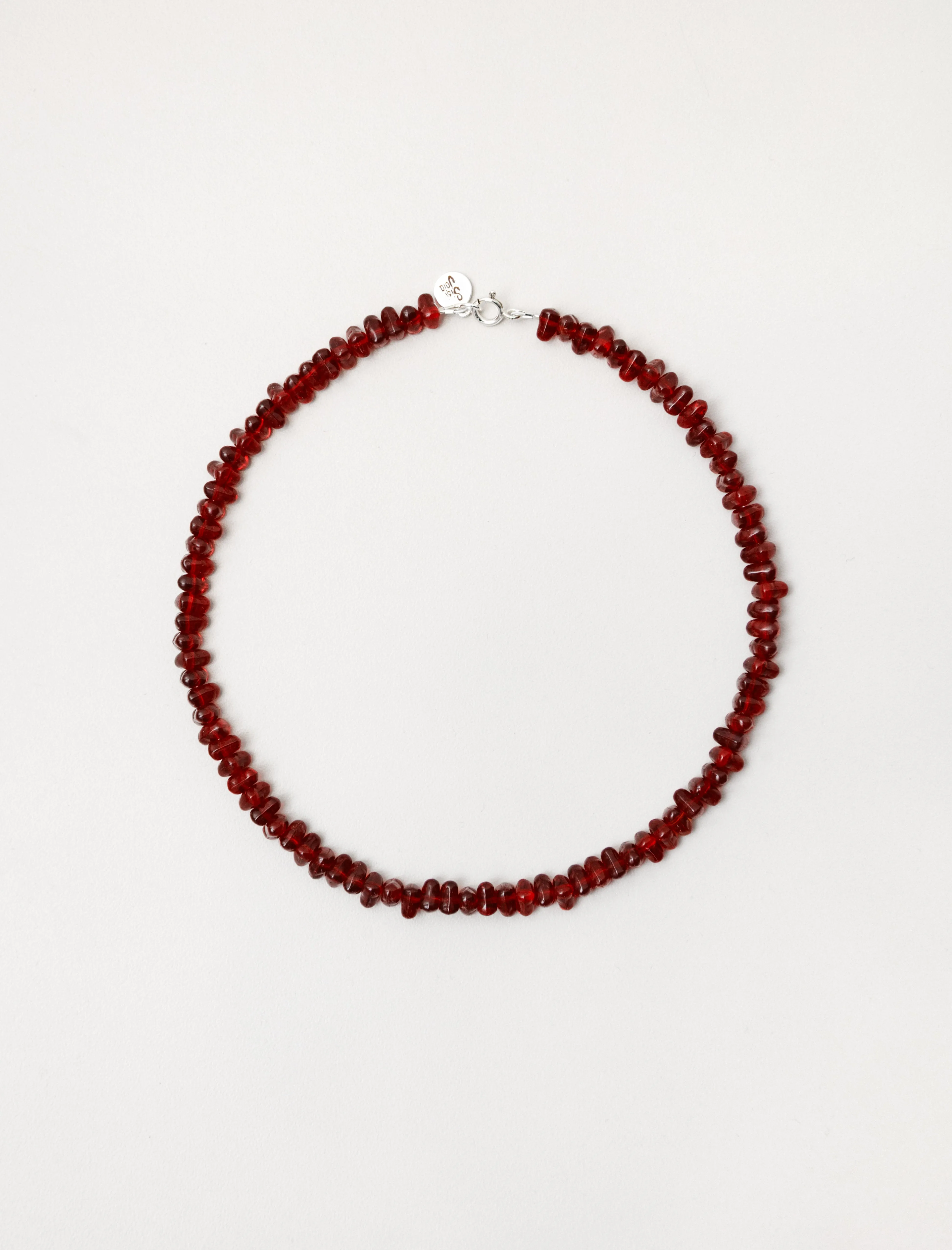 Caillou Necklace Grenat sold by SHOP NEIGHBOR
