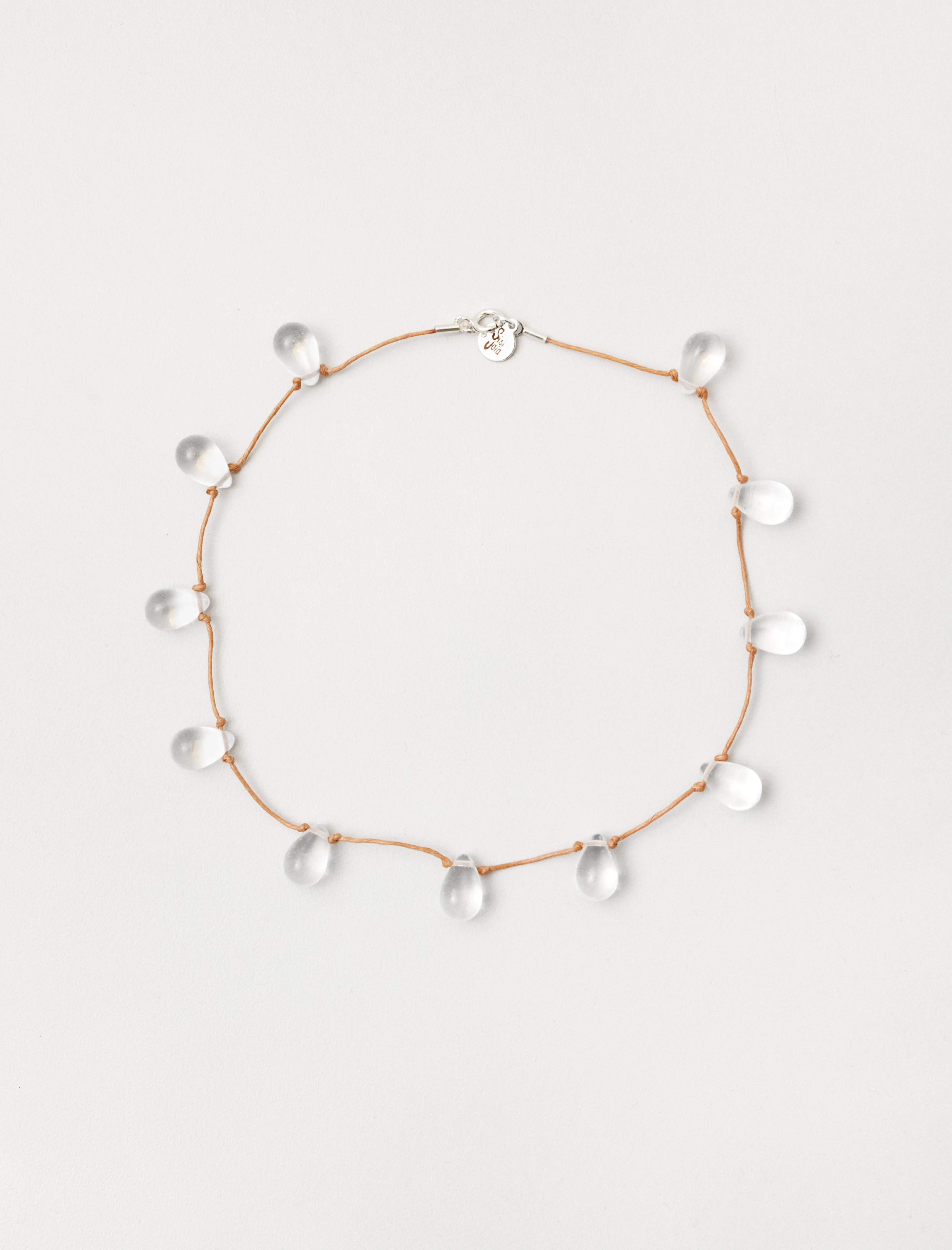 Noué Necklace Clear/Tan sold by SHOP NEIGHBOR