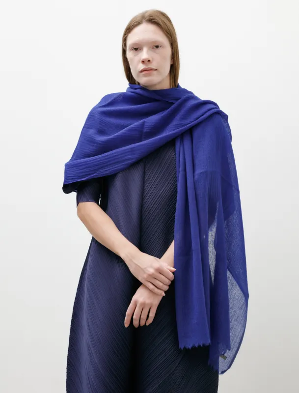 Dusk Light Scarf Royal Blue made by SHOP NEIGHBOR