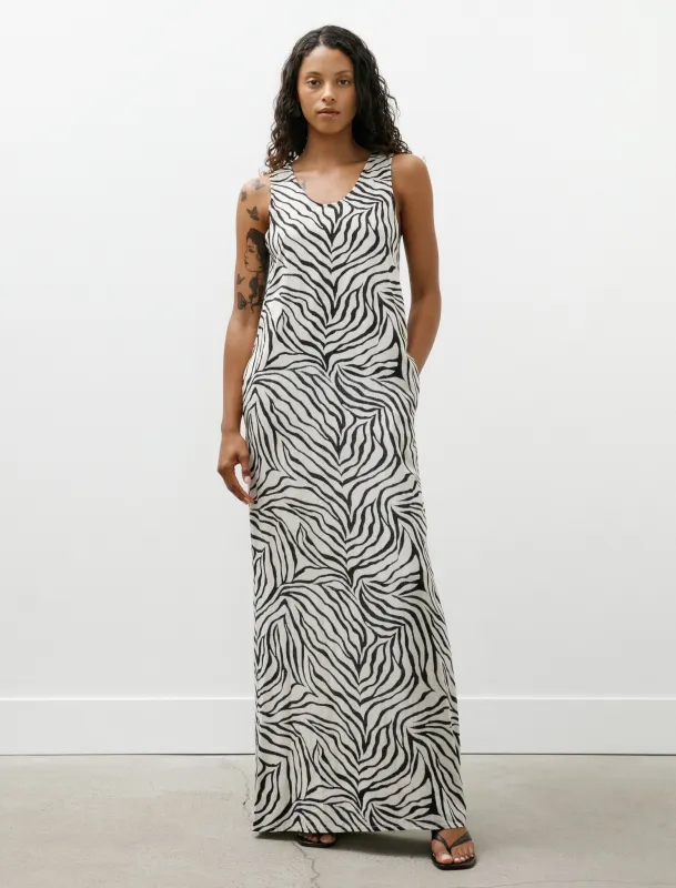 Comoli Zebra Dress made by SHOP NEIGHBOR