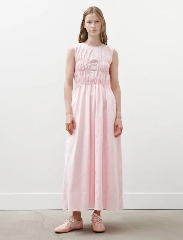 Christy Dress Ditsy Bellis Soft Pink made by SHOP NEIGHBOR