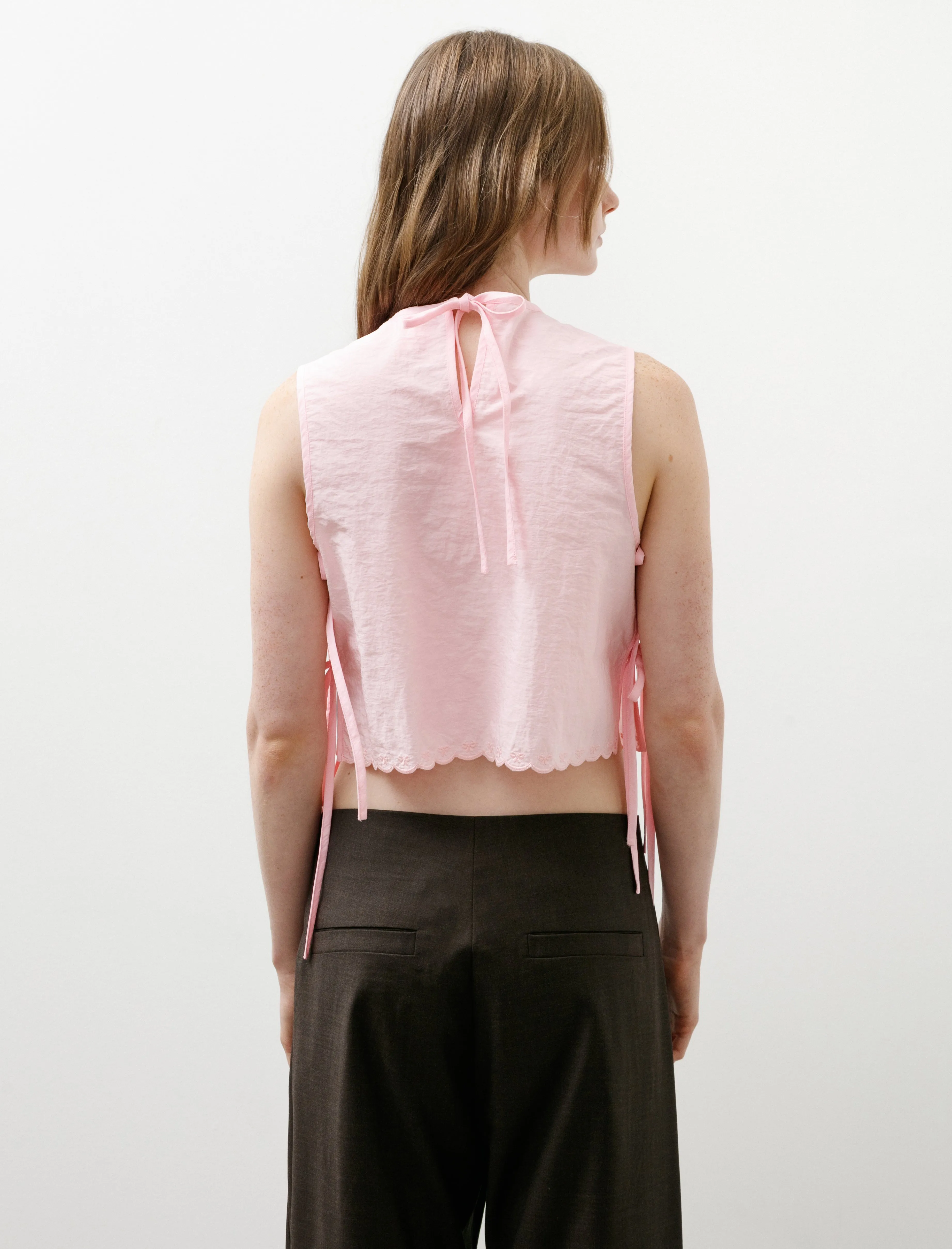 Feeba Top Embroidered Taffeta Vibrant Pink sold by SHOP NEIGHBOR product image thumbnail 2
